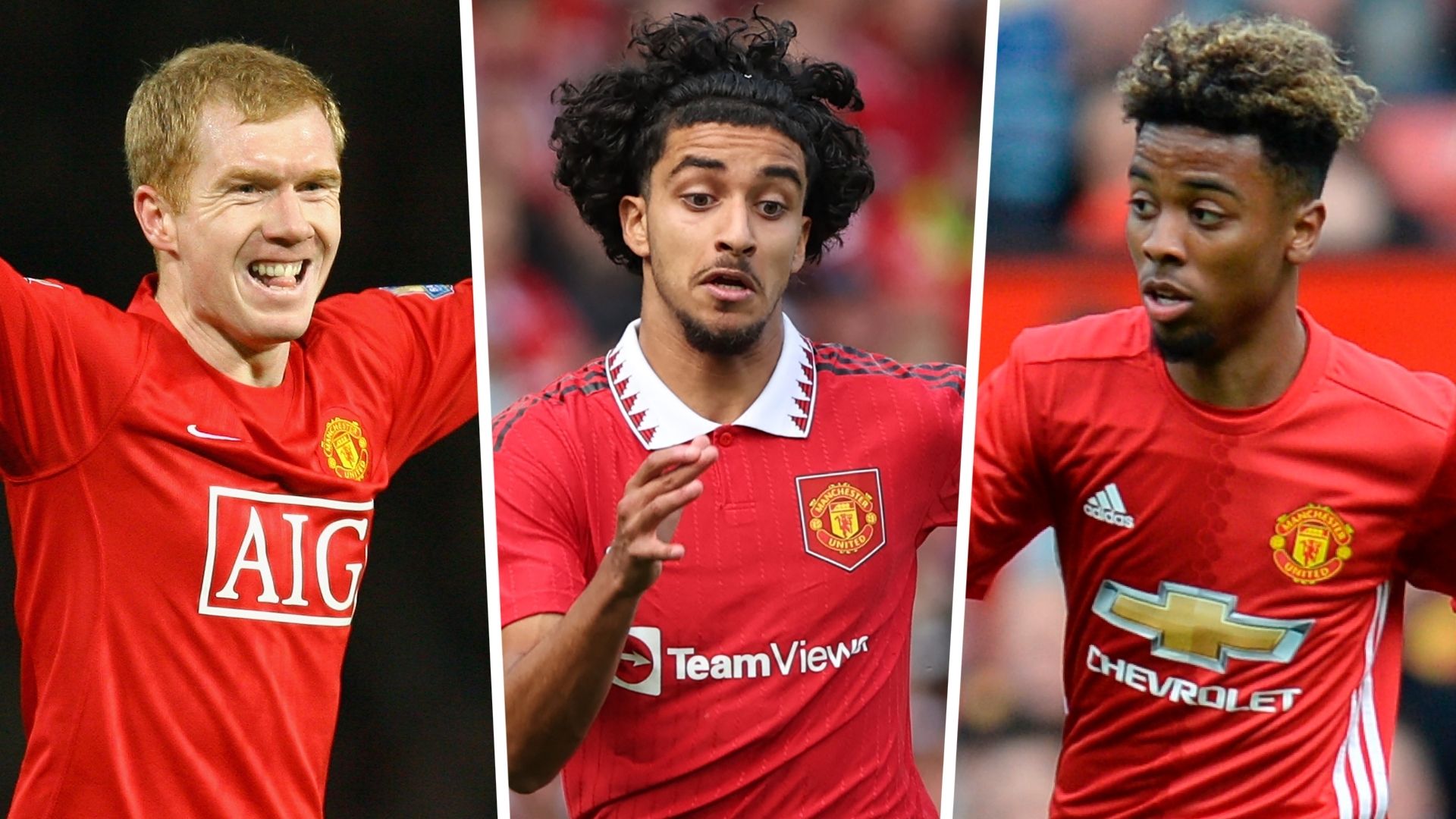 Paul Scholes Zidane Iqbal Angel Gomes