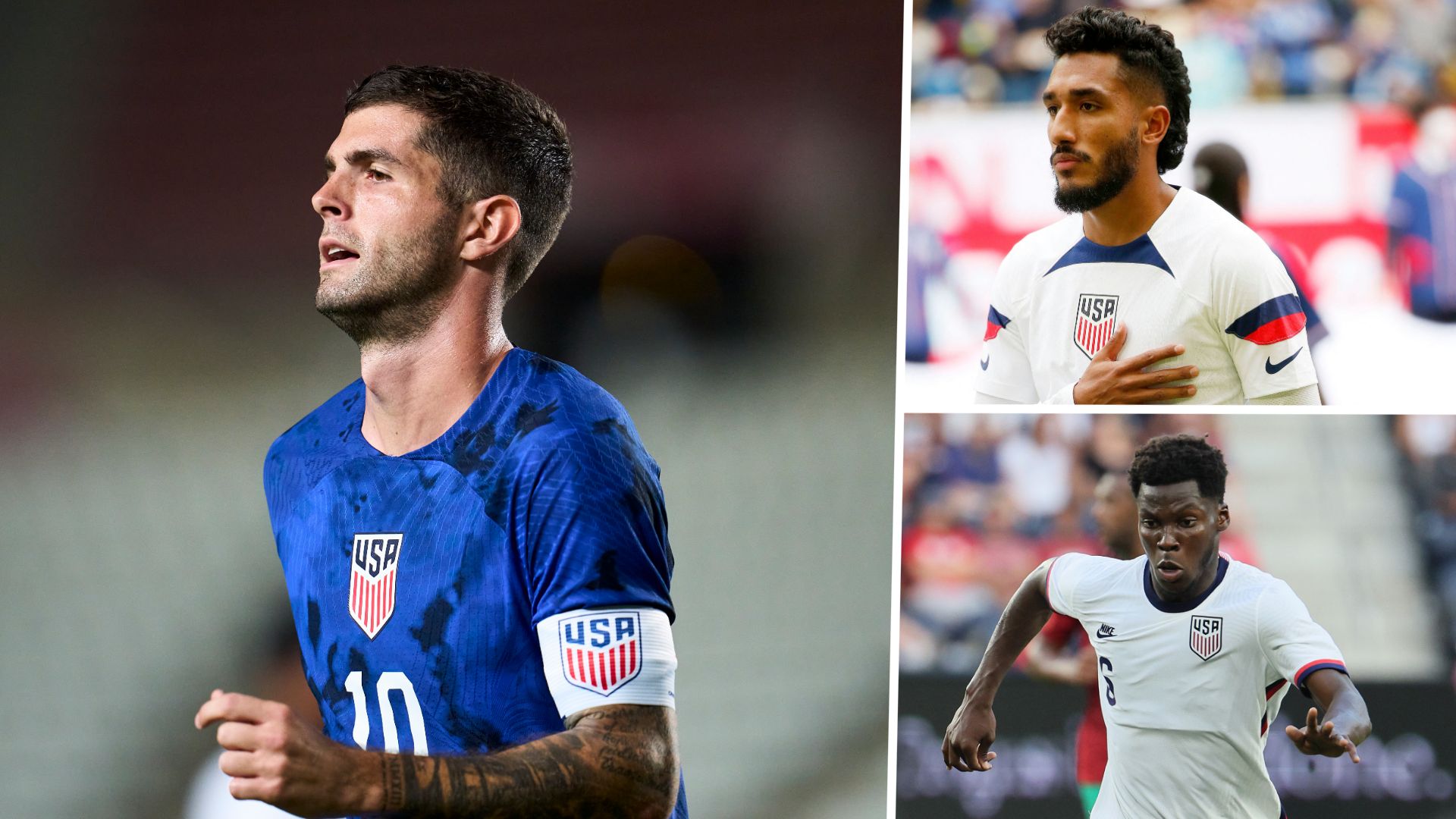 Pulisic Ferreira Musah split USMNT