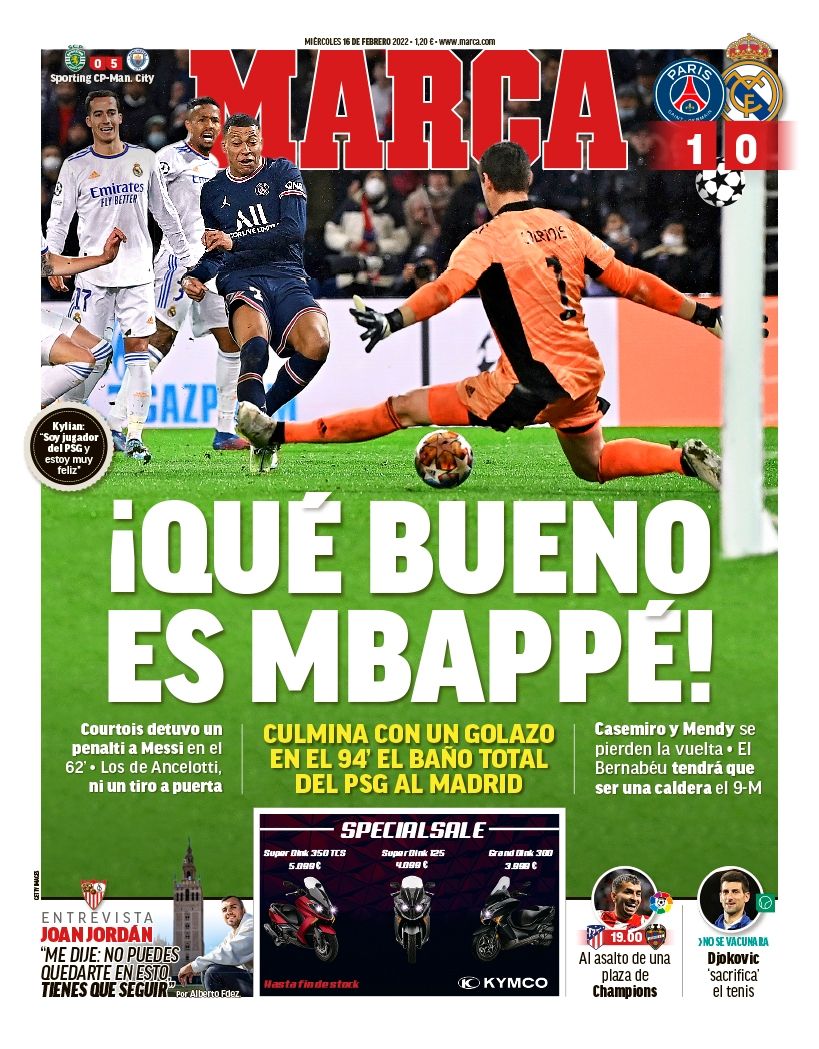 Marca Mbappé PSG-Real Madrid