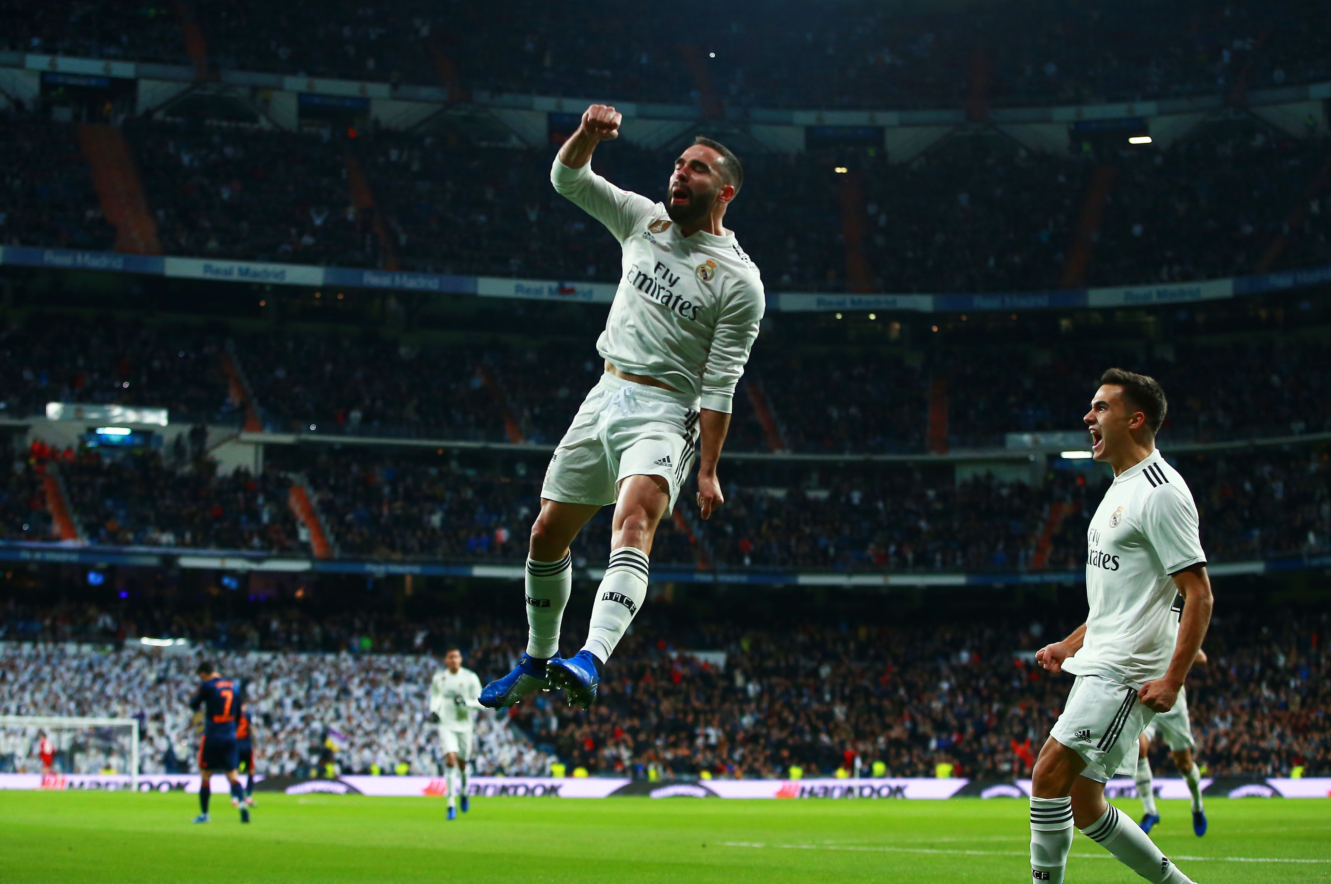 DANI CARVAJAL REAL MADRID VALENCIA LALIGA