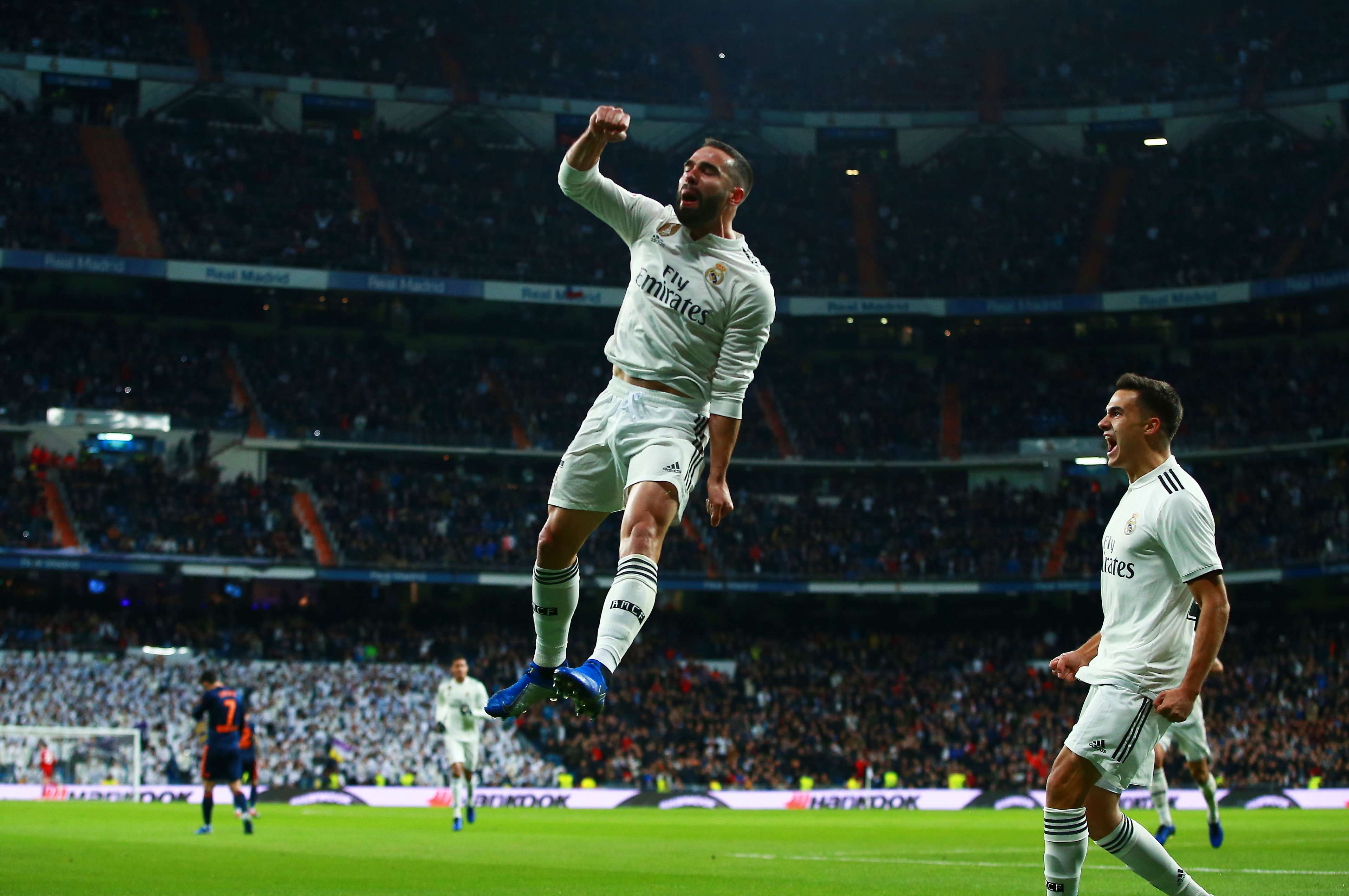 DANI CARVAJAL REAL MADRID VALENCIA LALIGA
