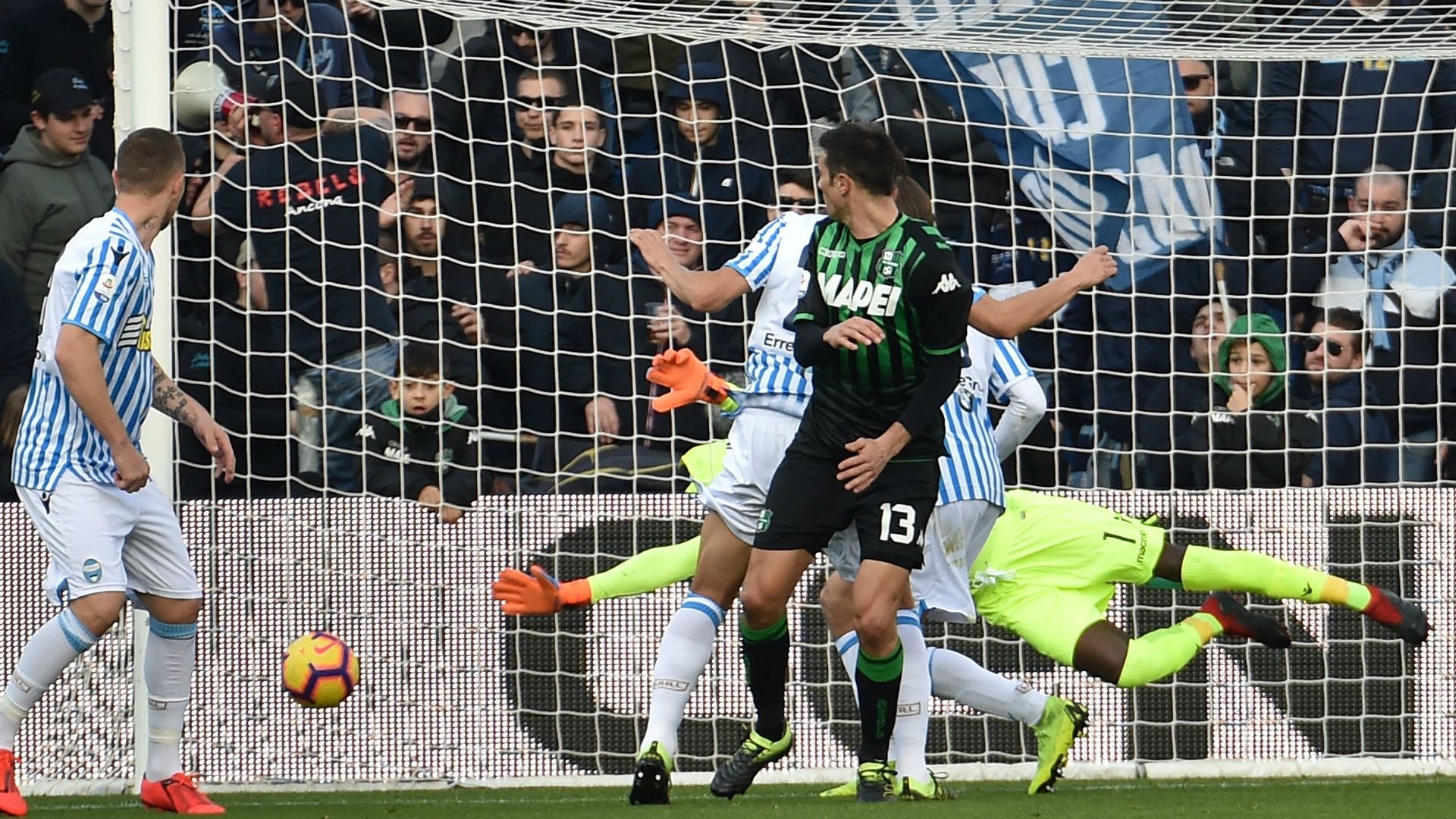 Federico Peluso Sassuolo SPAL Serie A