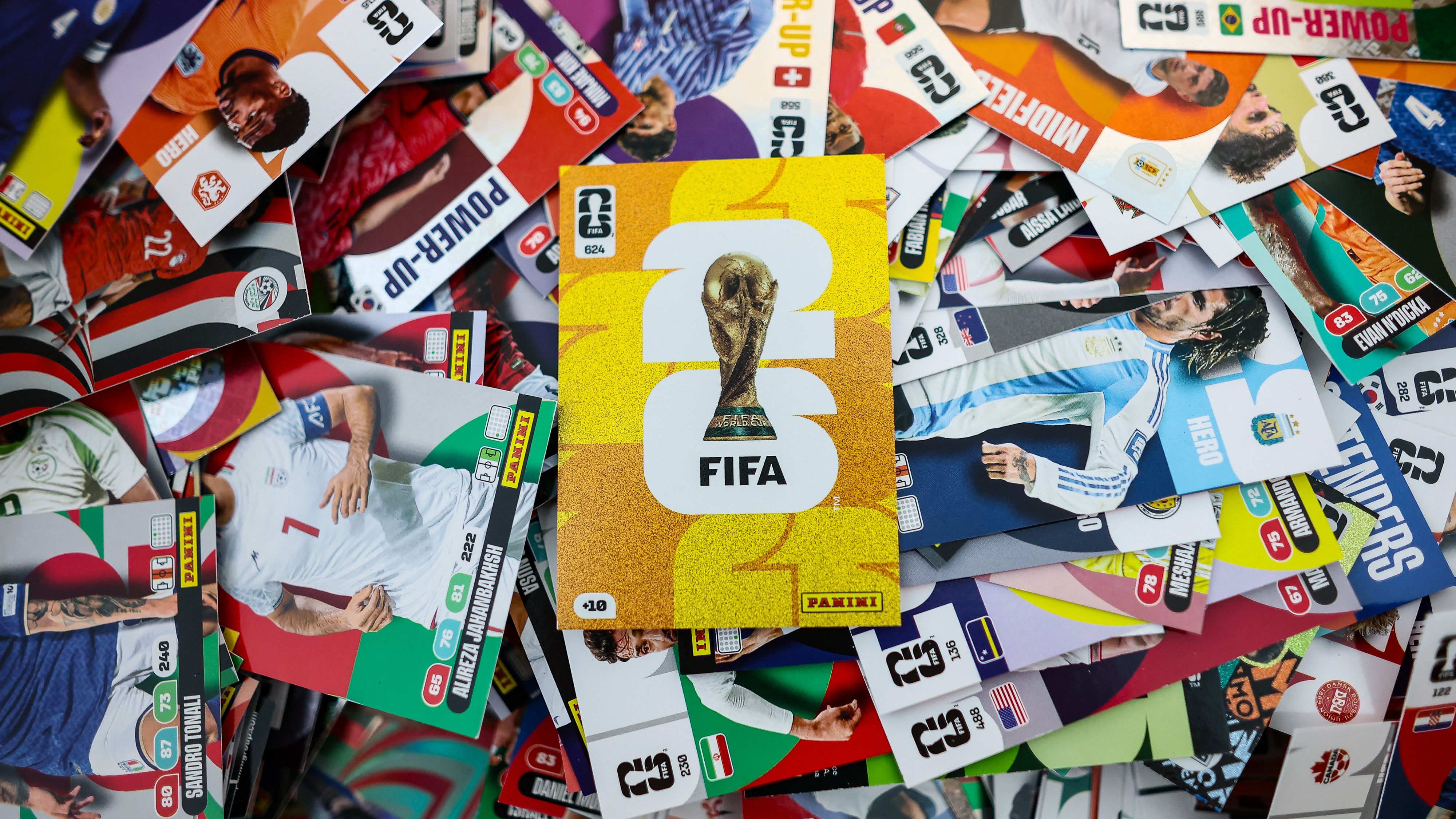 World Cup panini cards