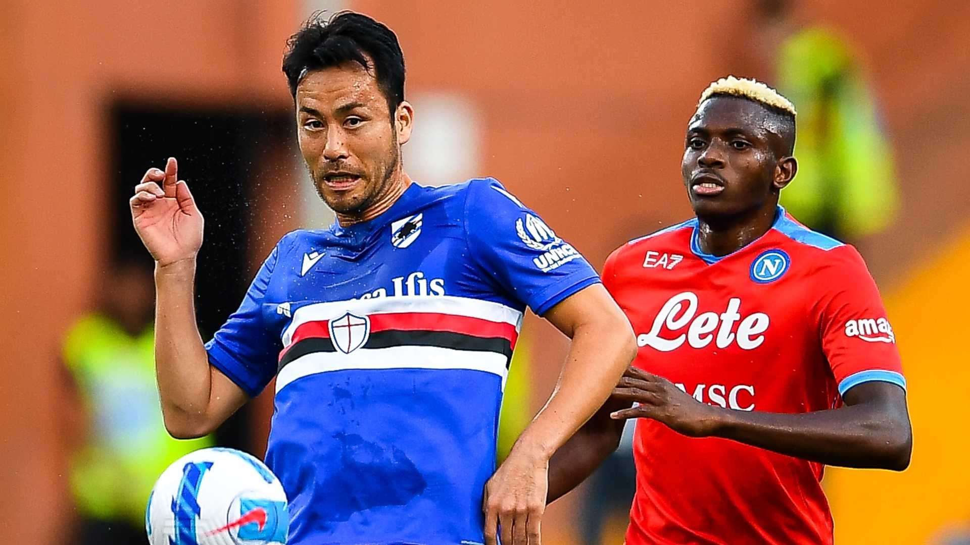2021-09-23-sampdoria-maya-yoshida-osimhen