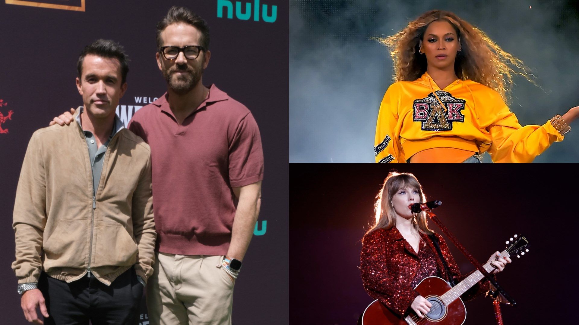 Wrexham Beyonce Taylor Swift