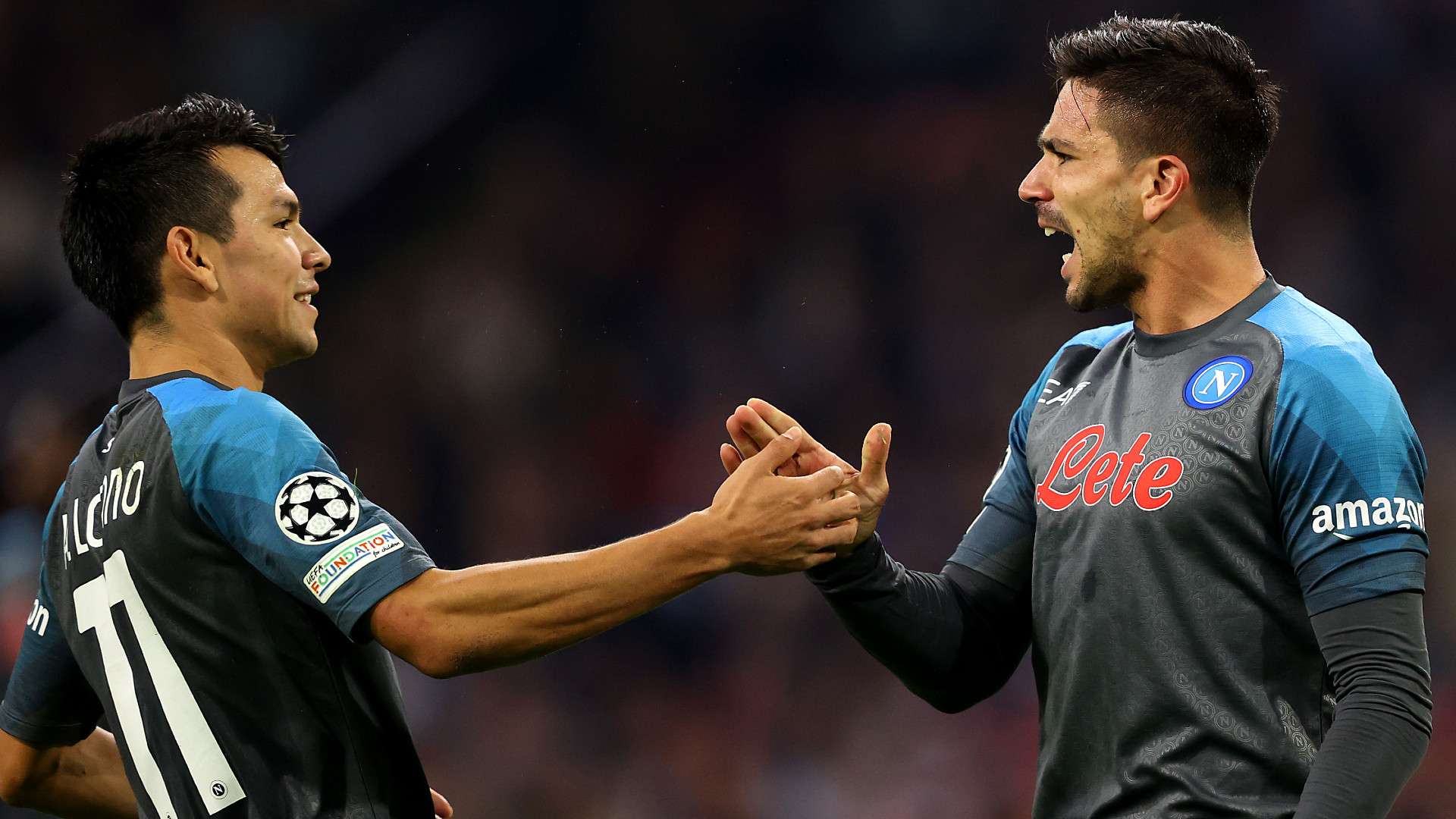 Lozano Simeone Napoli
