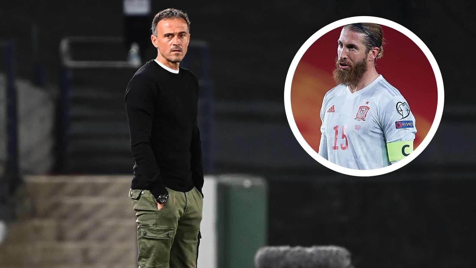 Luis Enrique Sergio Ramos Selección Española