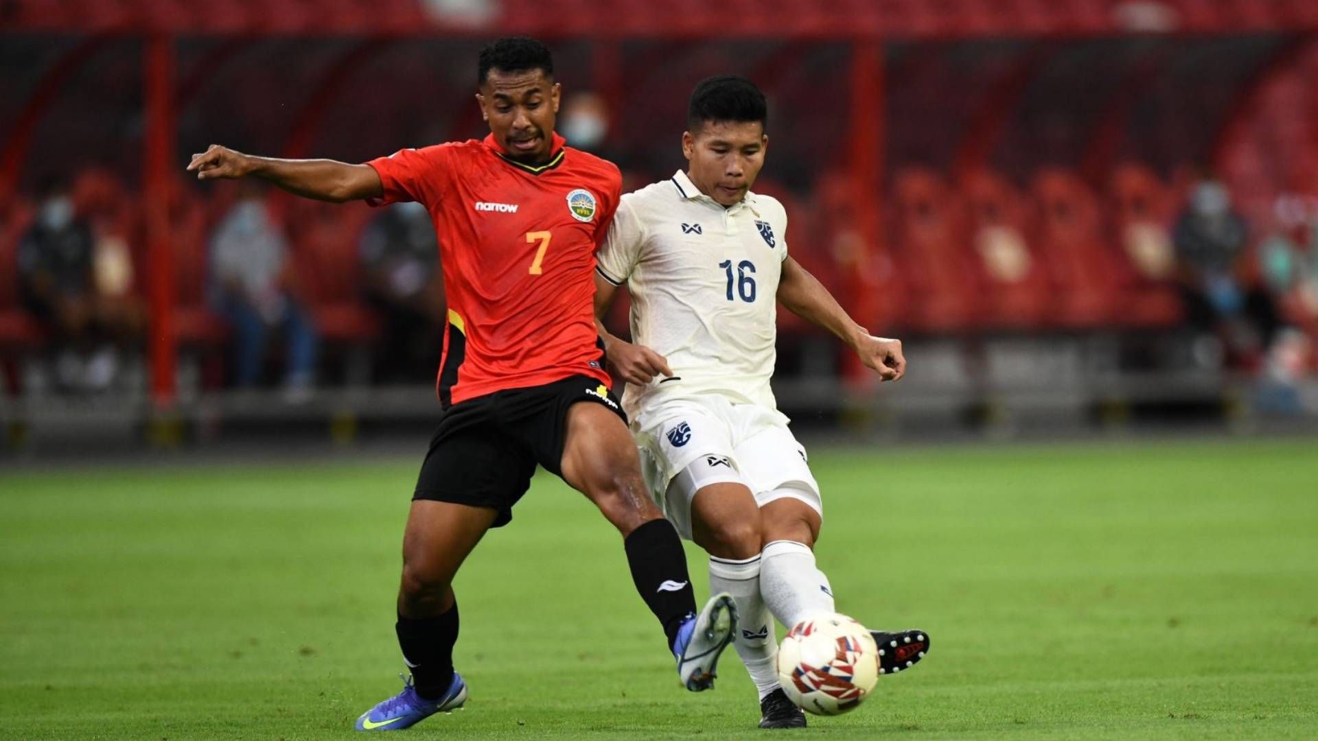 Timor Leste vs Thailand - Rufino Gama & Phitiwat Sukjitthammakul