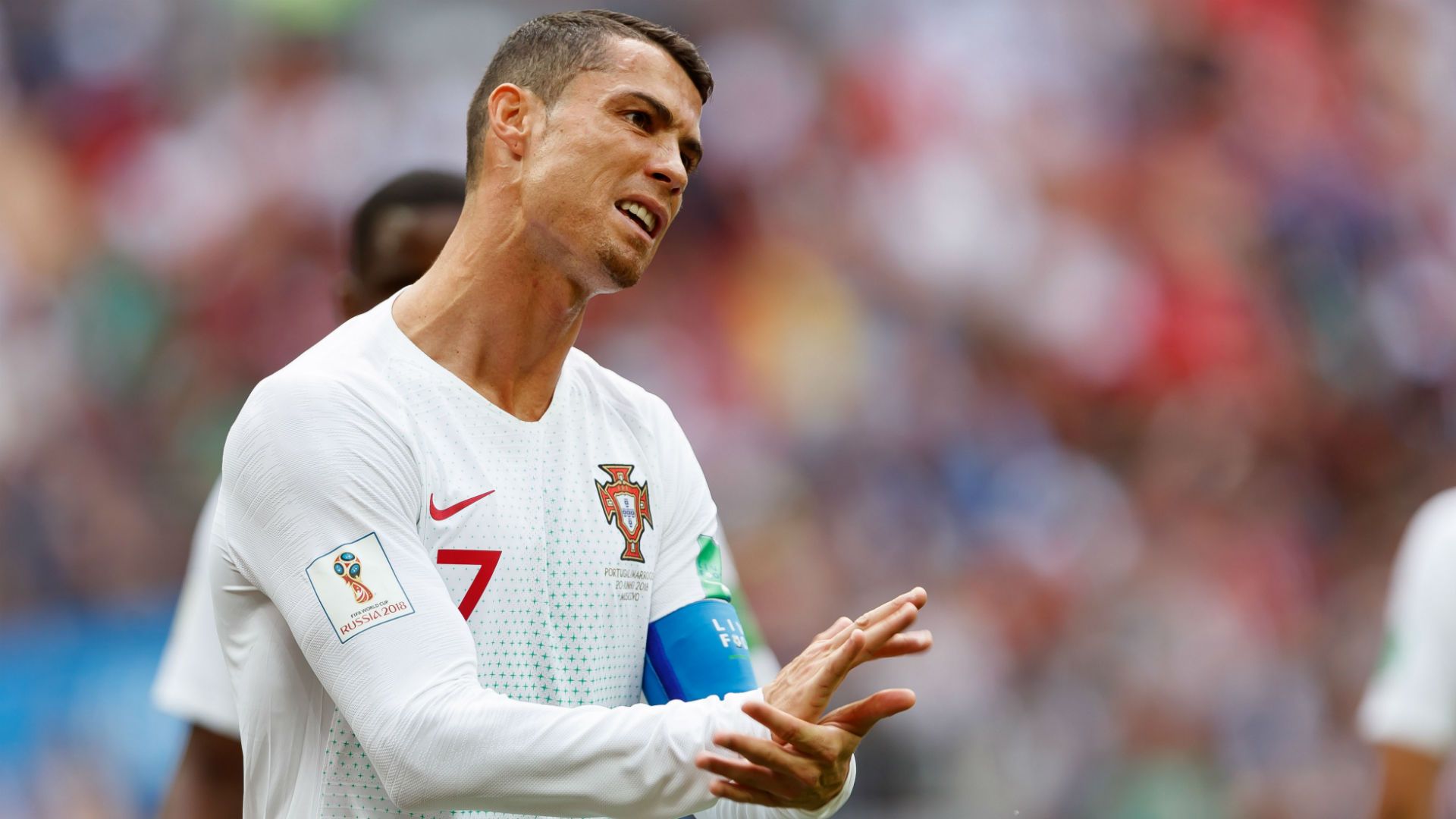 Cristiano Ronaldo Portugal Marrocos Copa do Mundo 20 06 2018