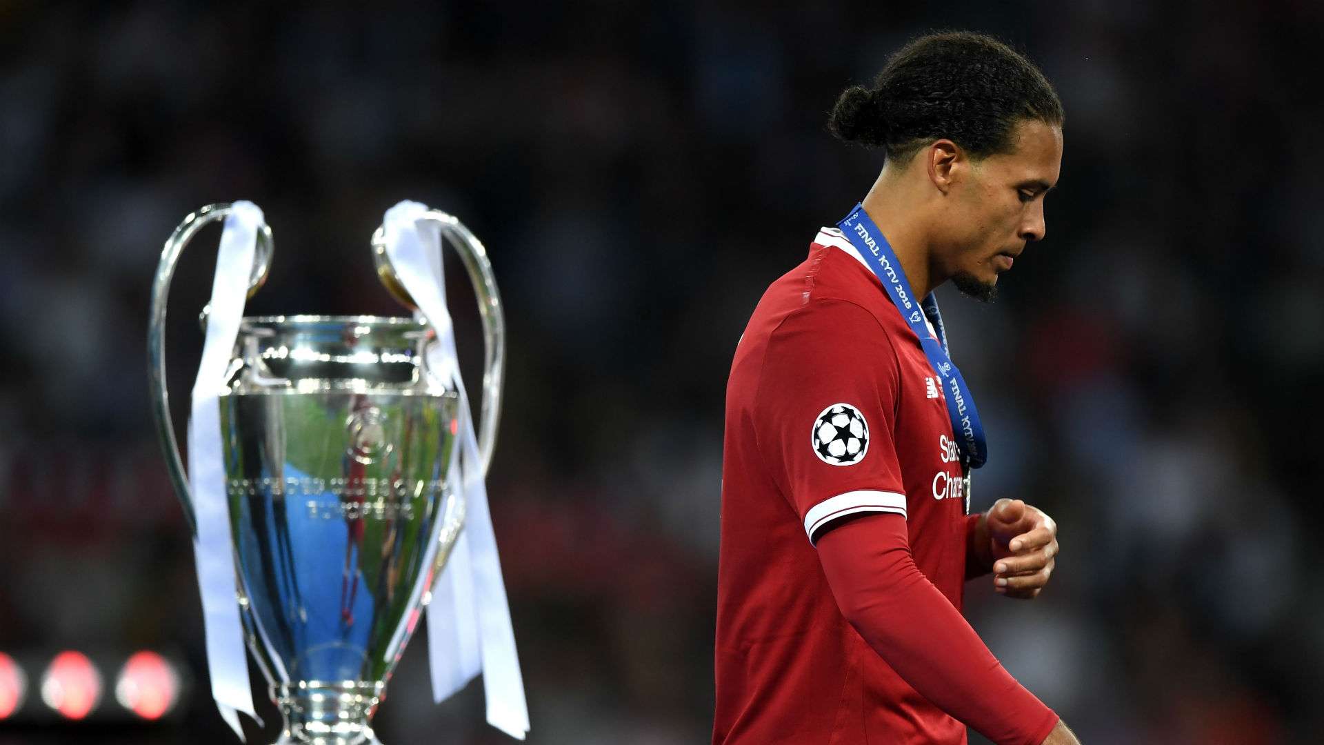 Virgil van Dijk Liverpool Champions League final 260518