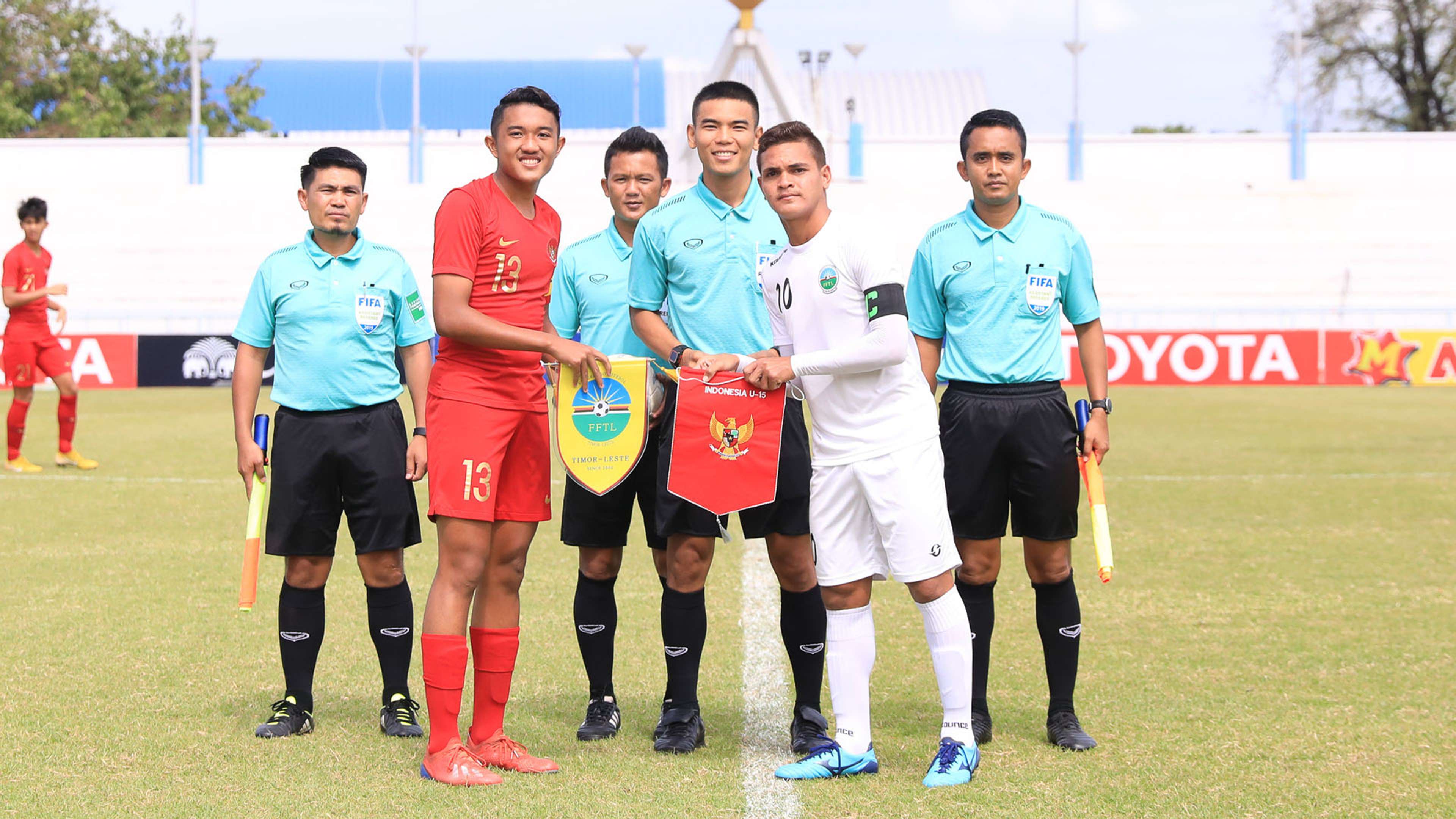Marcell Januar Putra - Indonesia U-15 & Paulo Freitas - Timor Leste U-15