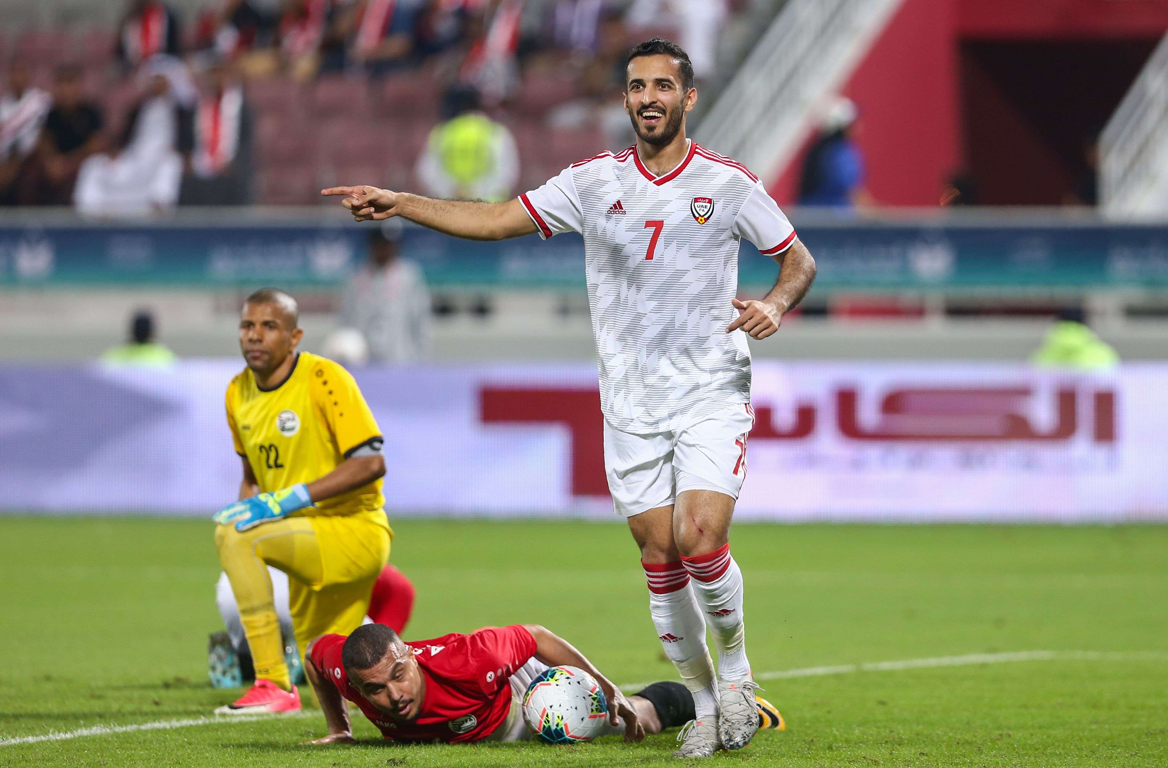 Ali Mabkhout UAE Yemen Gulf Cup 24 2019