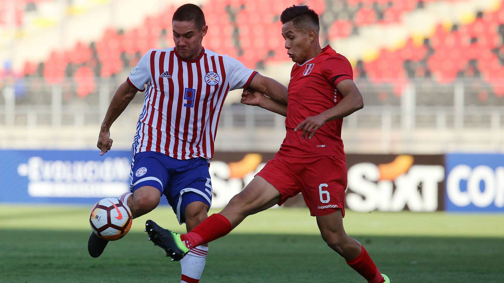 Jesus Pretell Fernando Romero Paraguay Peru Sudamericano Sub 20 2019