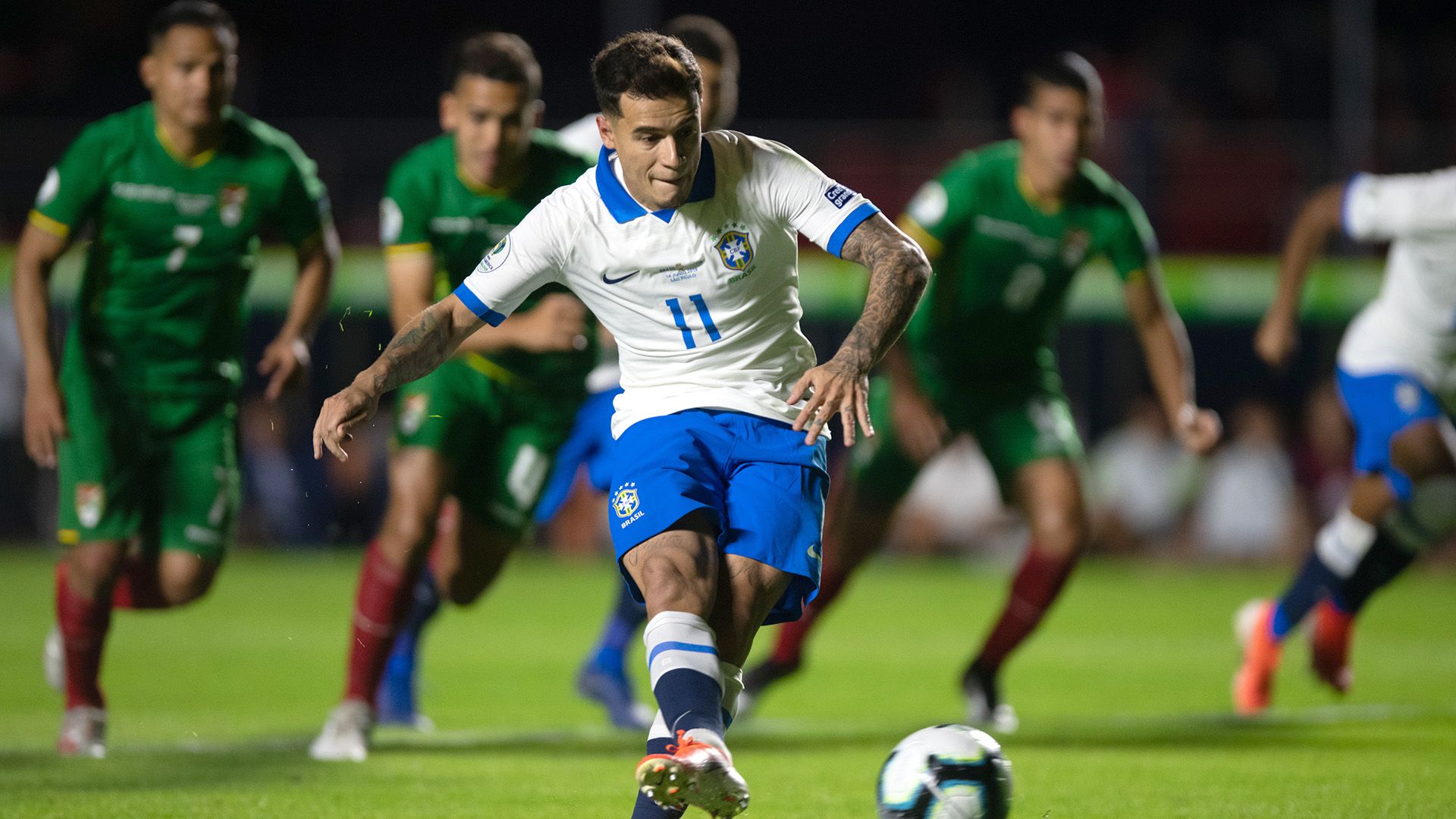 Coutinho Brasil Bolívia Copa América 14062019
