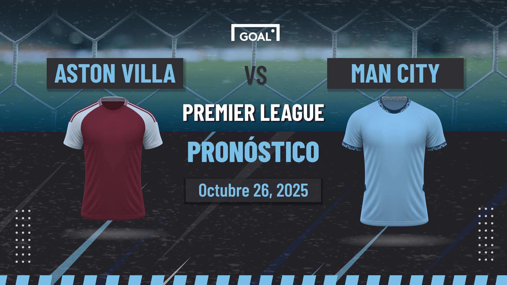Aston Villa vs Manchester City Pronóstico y Apuestas Premier League | 26/10/25