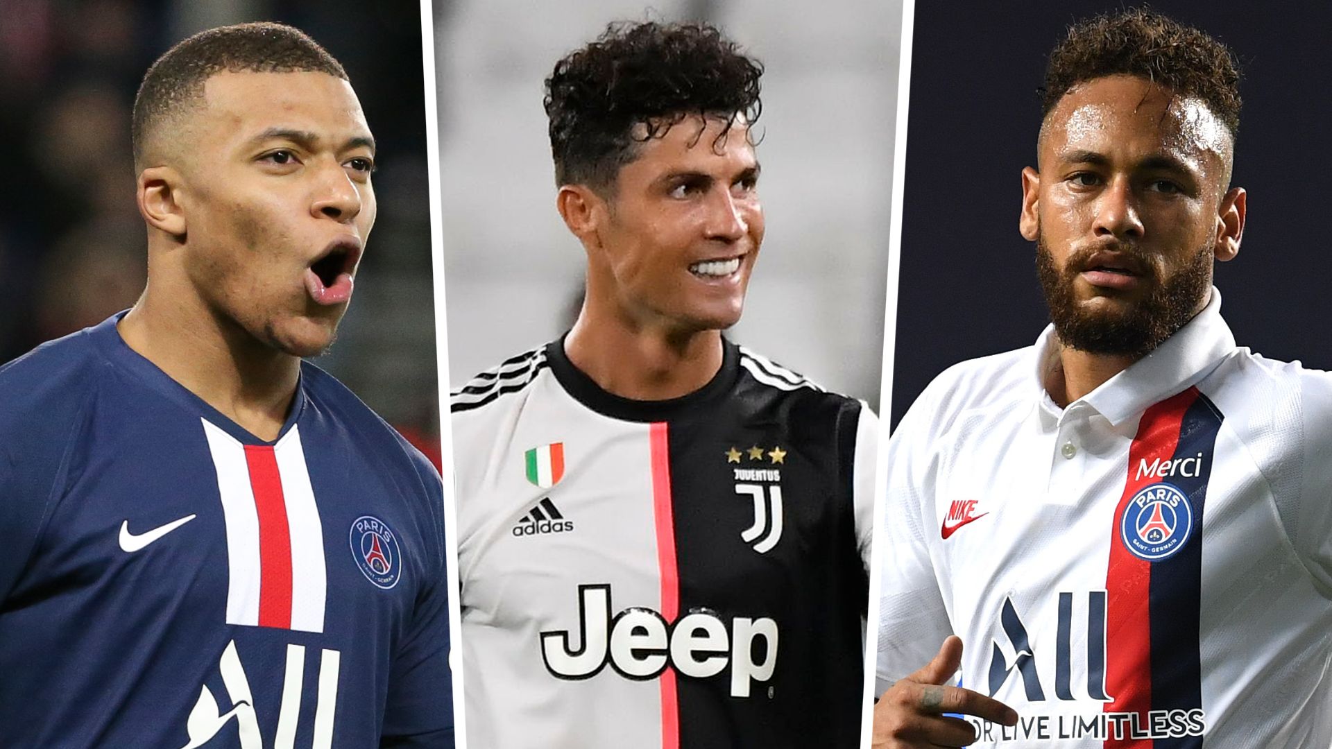 Ronaldo Mbappe Neymar FIFA 21