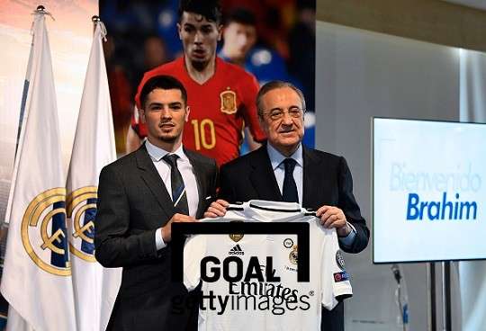 레알 마드리드 선수 브라힘 디아스 디아즈. 사진=게티이미지