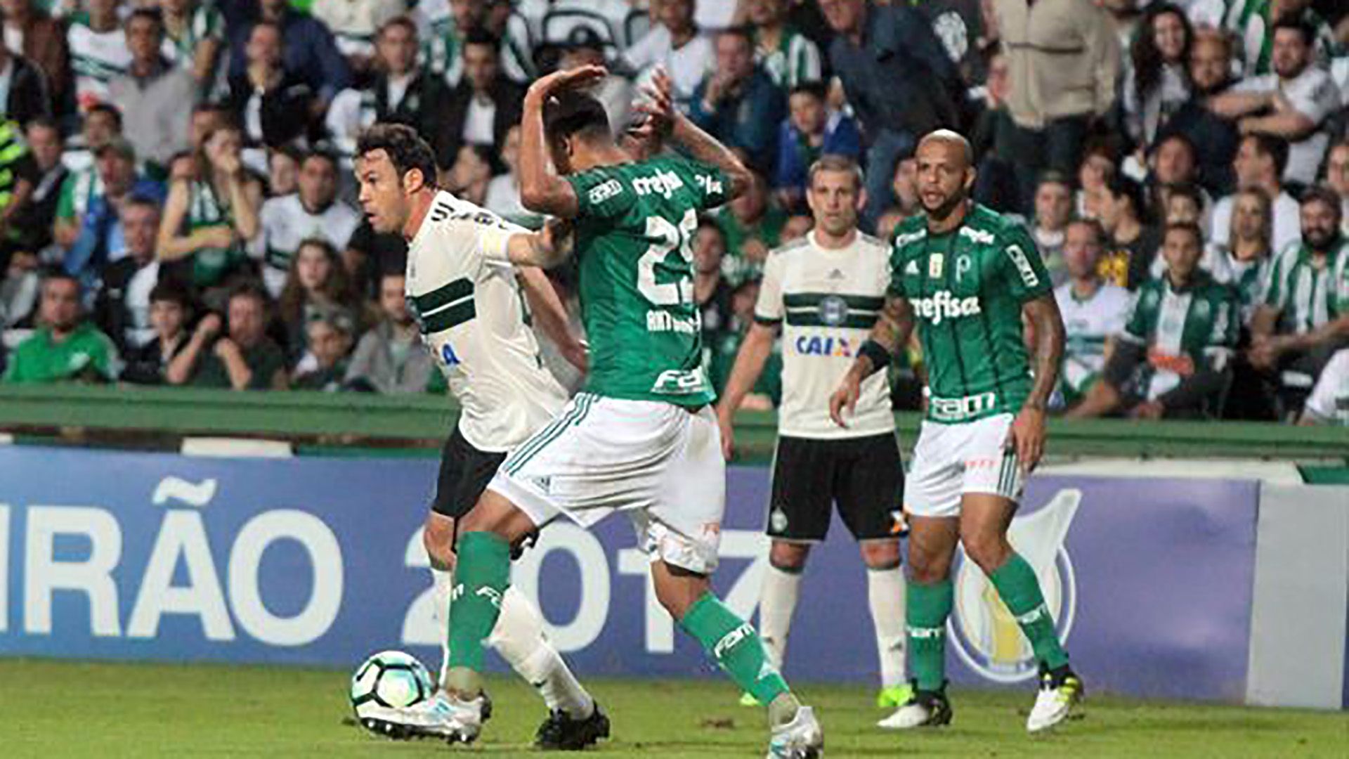 Kleber Gladiador Coritiba Palmeiras Brasileirao Serie A 07062017