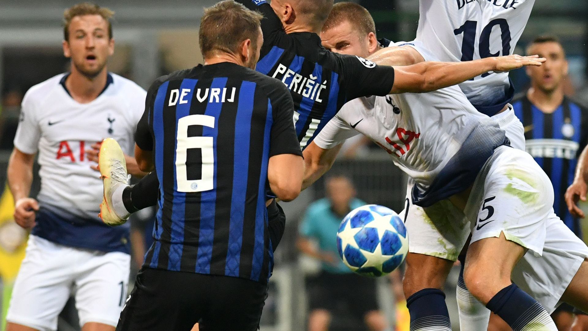 De Vrij Inter Tottenham