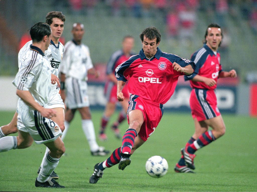 Champions League FC Bayern Munchen Real Madrid Mehmet Scholl 08032000