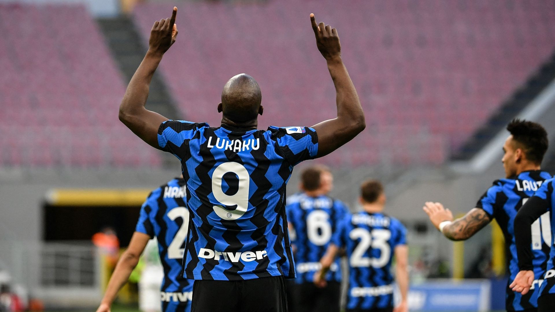 Romelu Lukaku Inter Sassuolo 7/4/2021