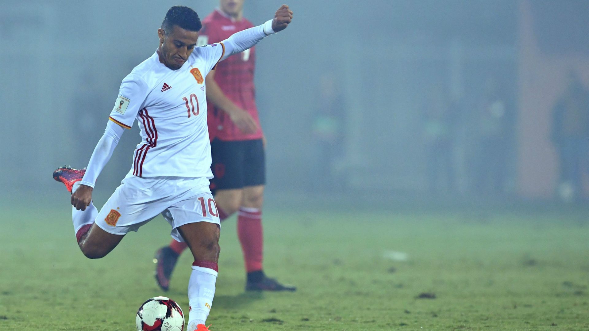 Thiago Alcantara Albania Spain 09102016