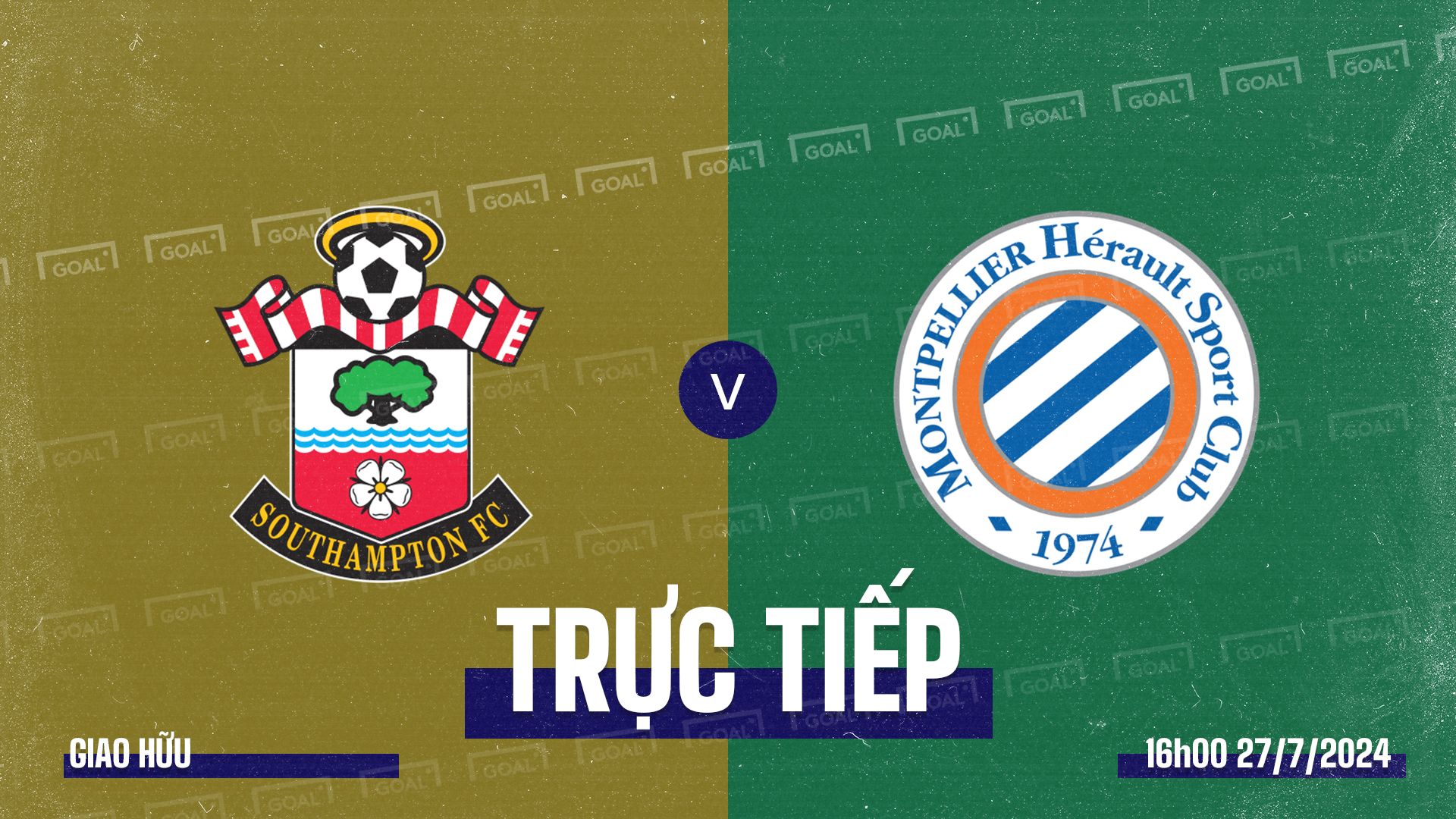 Southampton vs Montpellier 2024 GFX