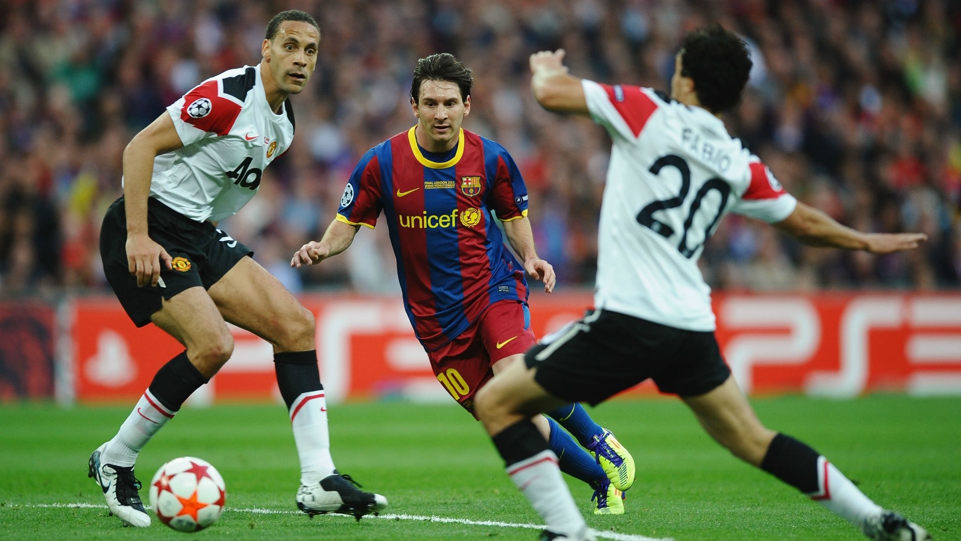 Rio Ferdinand Champions League final 2011