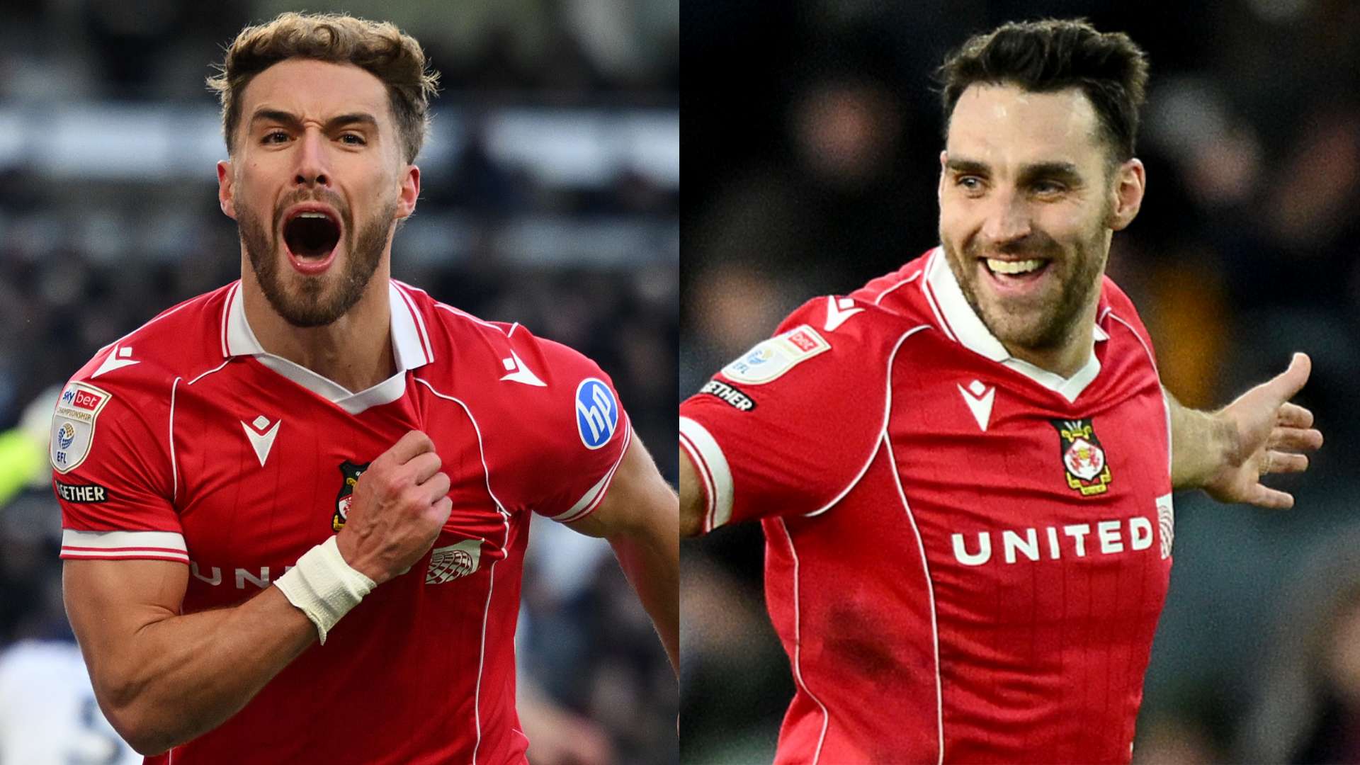 Sam Smith Matty James Wrexham 2025-26