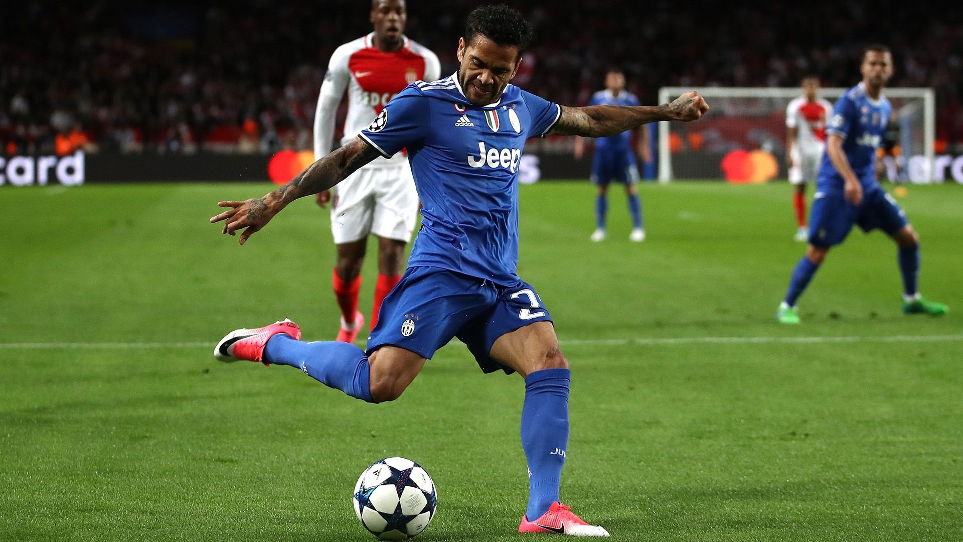 Dani Alves Monaco Juve Champions League