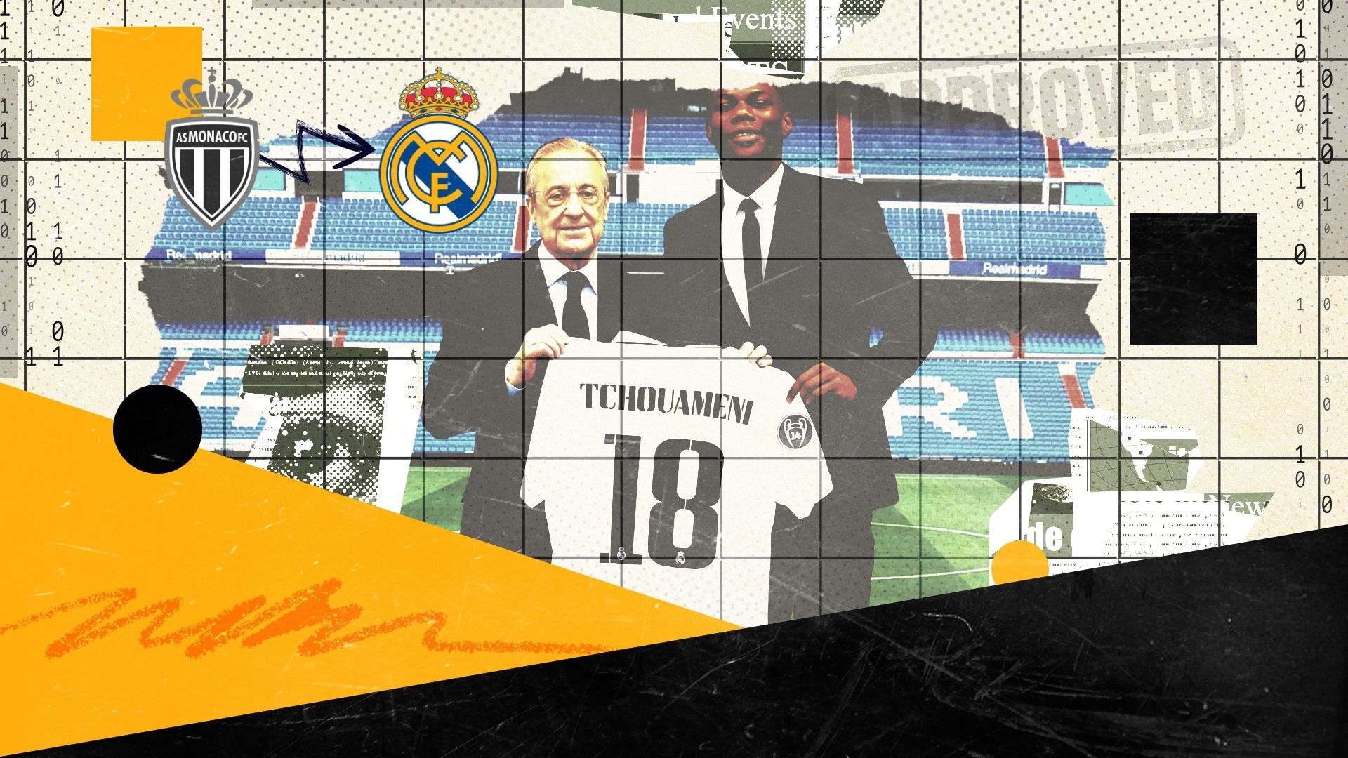 Aurelien Tchouameni Real Madrid GFX