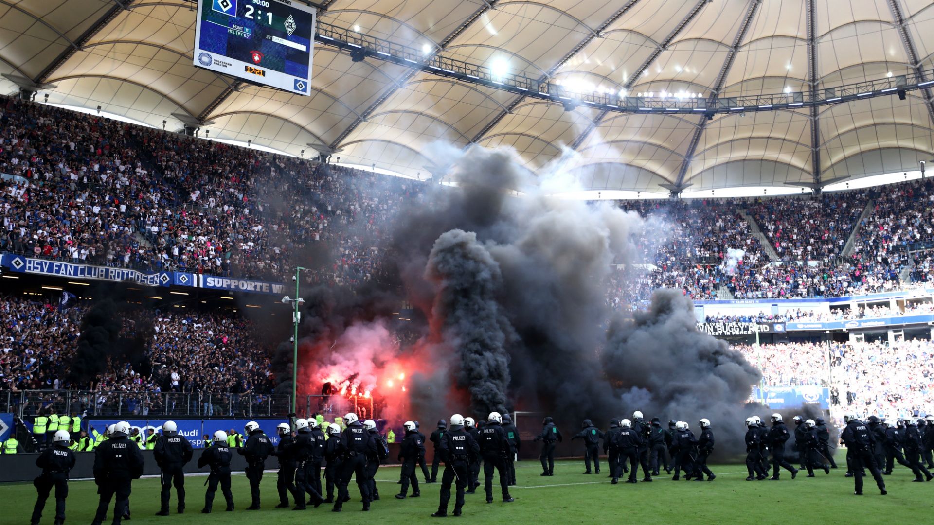 Hamburg Borussia Monchengladbach interrupted 05122018