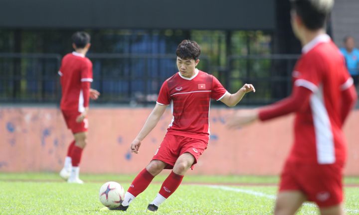 Xuân Trường tập luyện sáng 9/12 Kuala Lumpur Malaysia