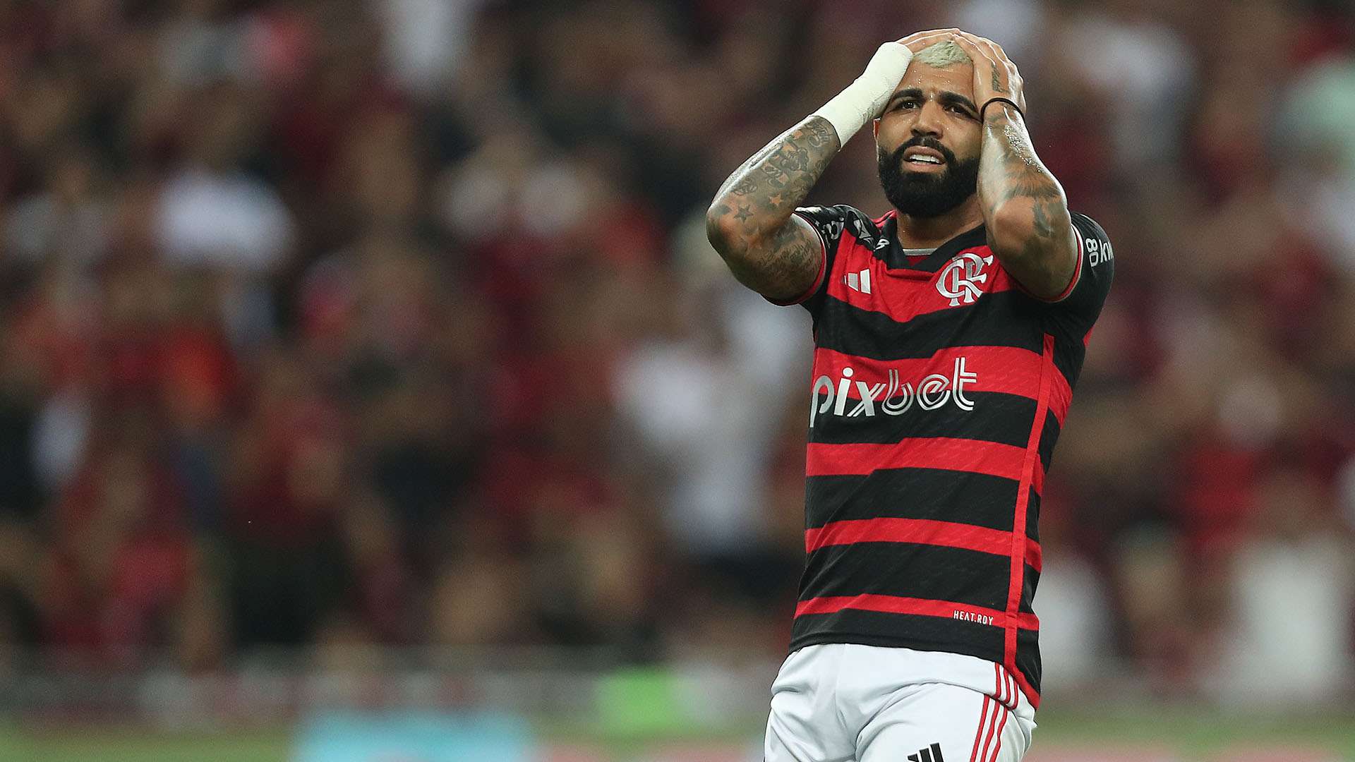 Gabigol, jogador do Flamengo, 2024