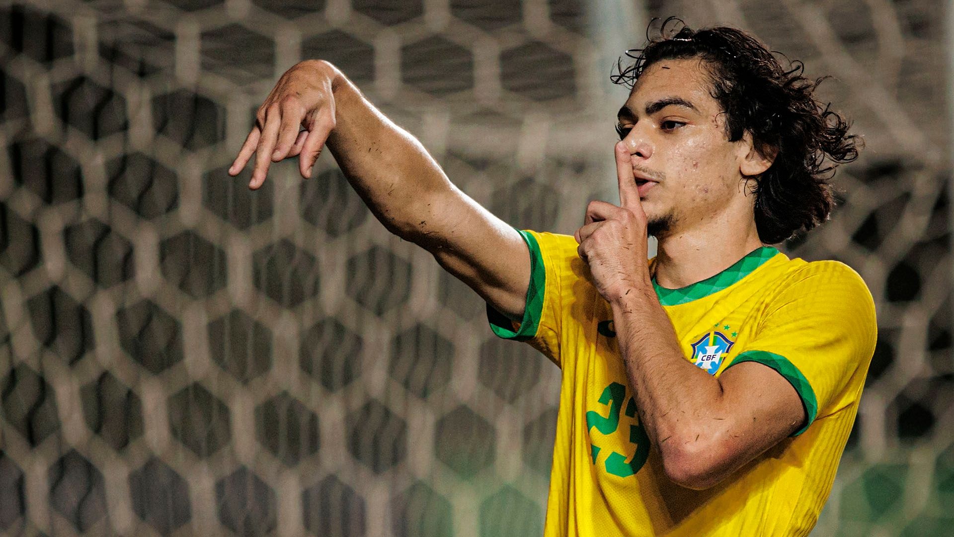 Matheus Nascimento, Brasil sub-20 x Paraguai, Torneio do Espírito Santo, 08062022