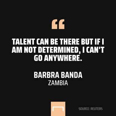 Barbra Banda quote PS 1:1