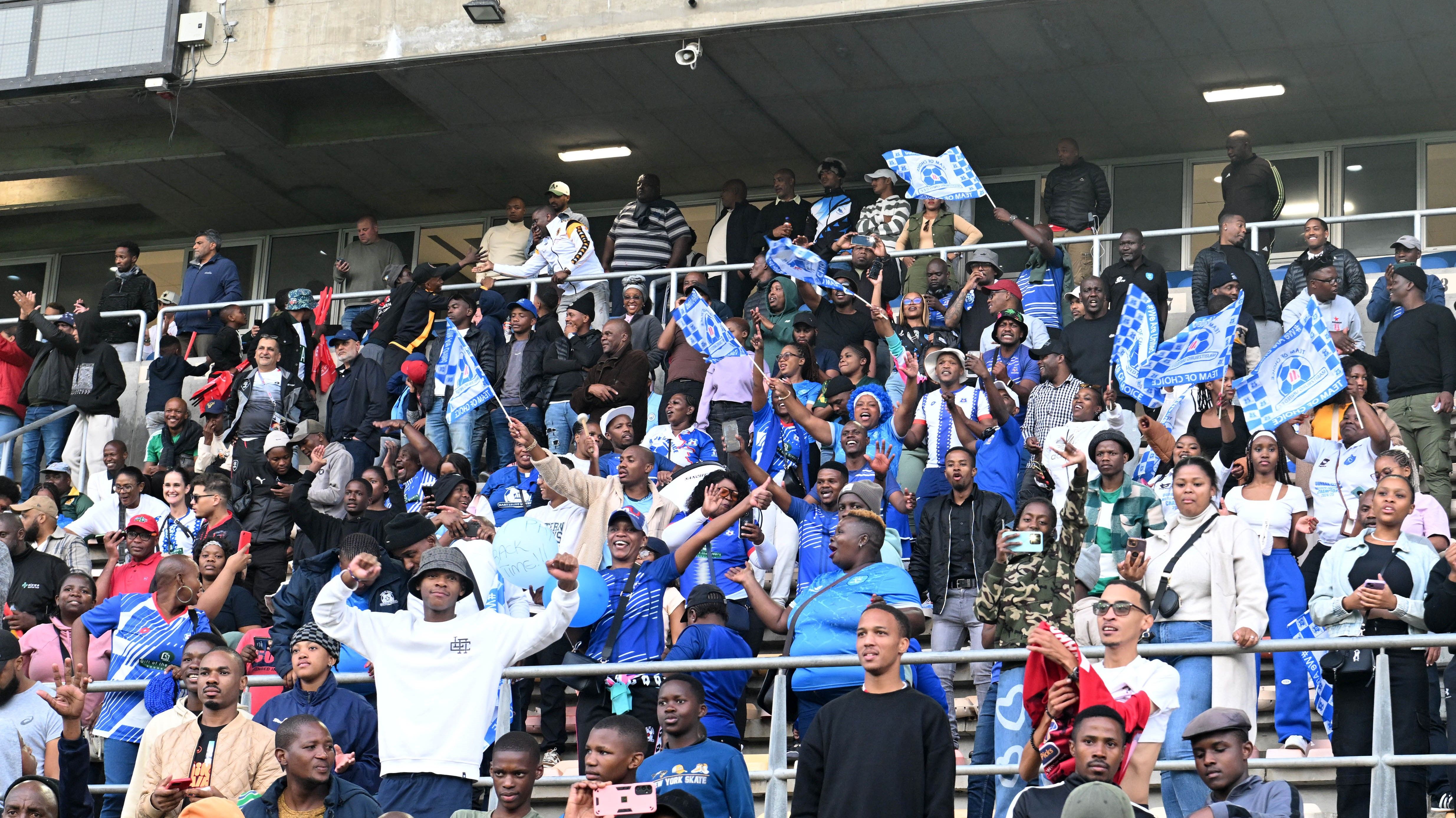 Durban City FC fans, May 2025