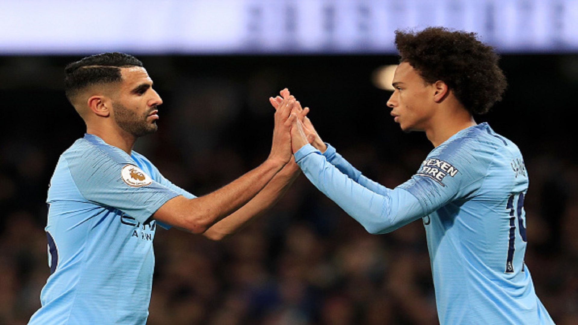 Mahrez Sane Manchester City