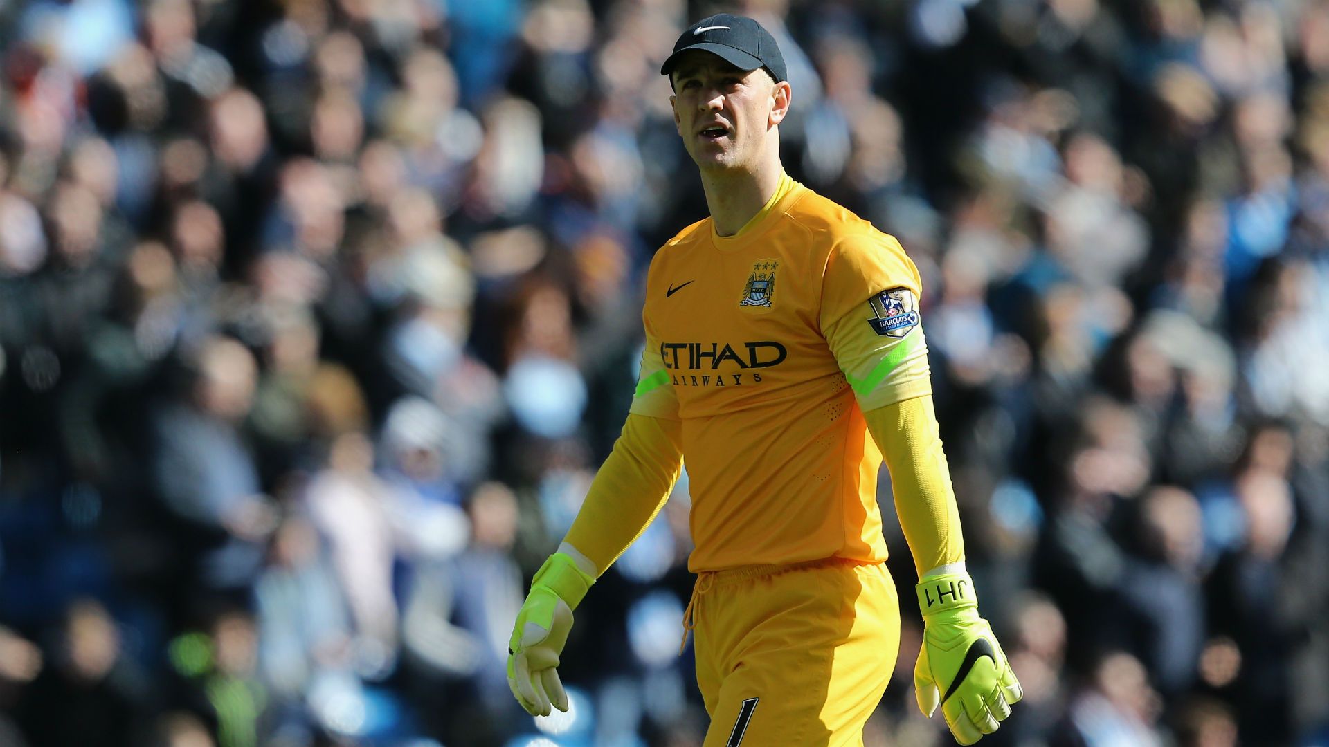 Joe Hart Premier League Manchester City v West Brom 210315