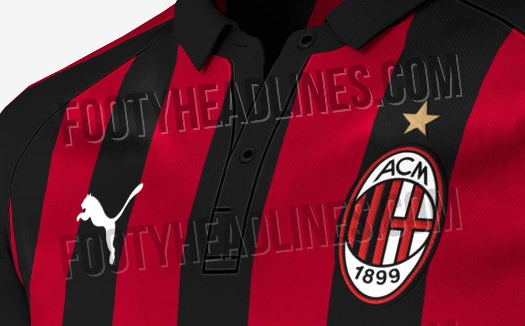 Nuova maglia Milan
