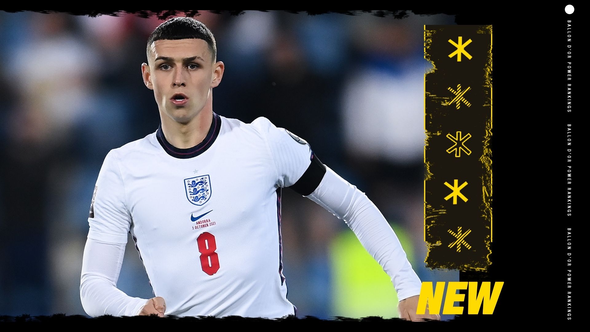 Phil Foden Ballon d'Or Rankings GFX