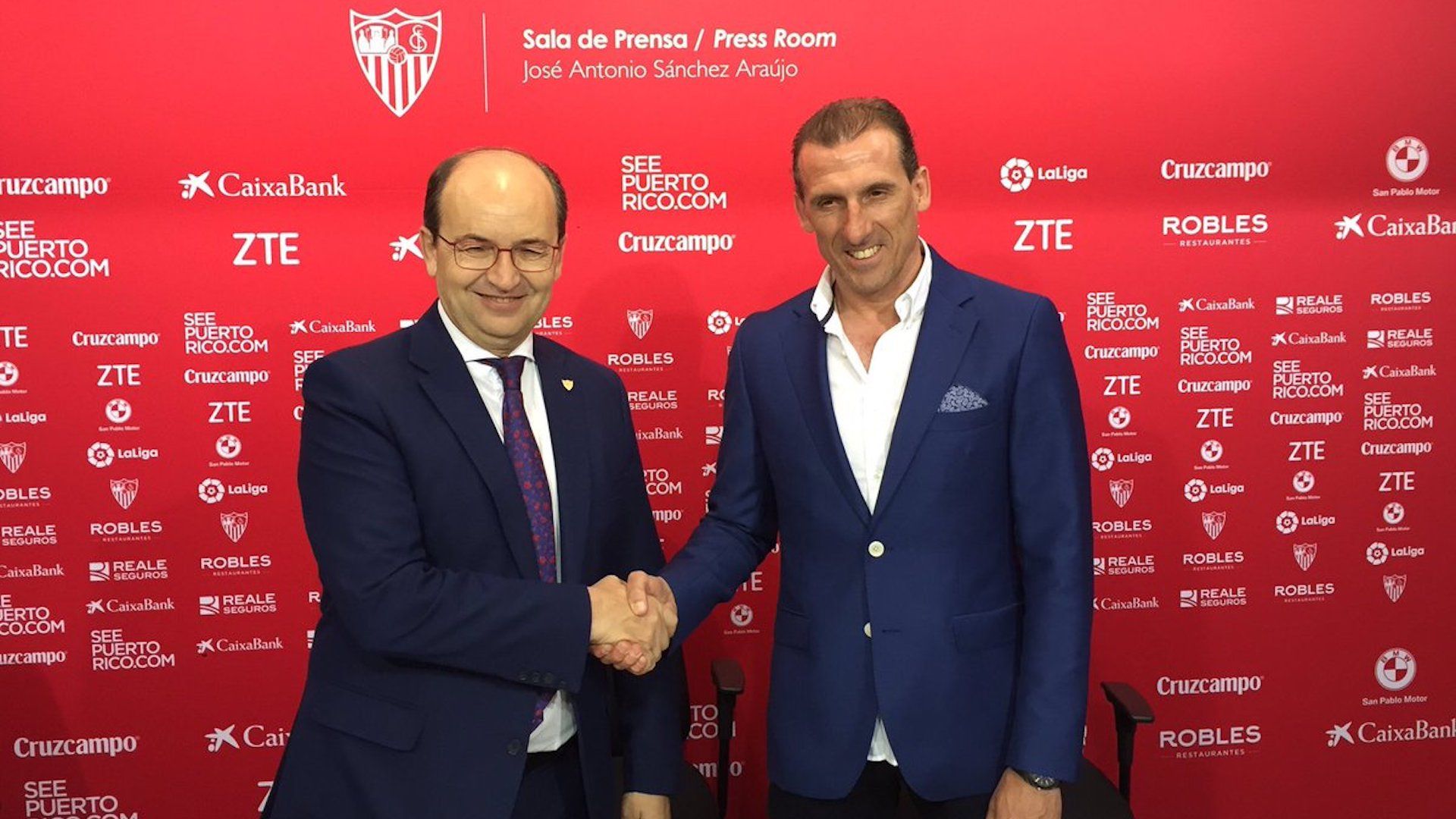 Jose Castro Oscar Arias Sevilla FC
