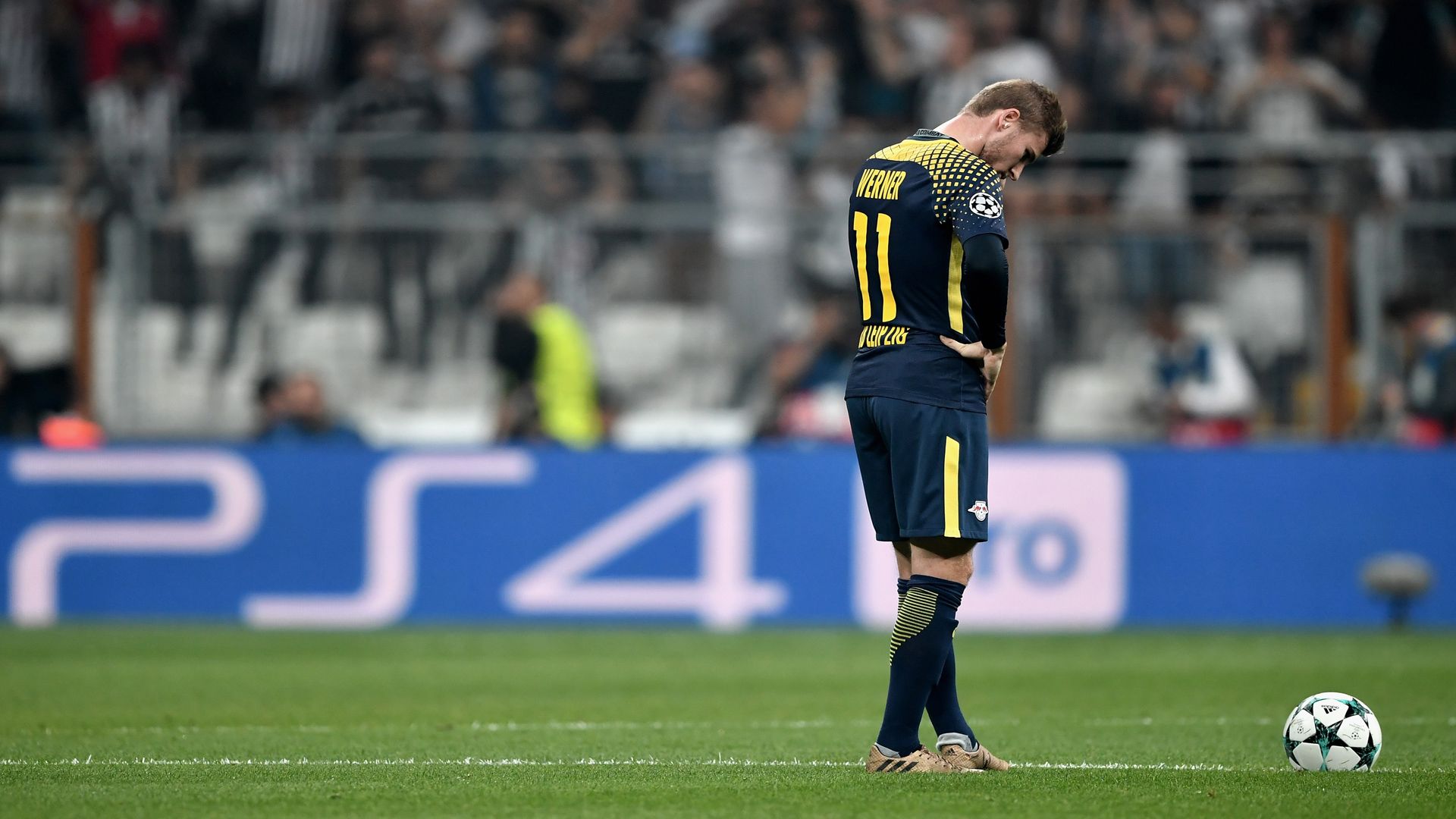 Timo Werner RB Leipzig Champions League 26092017