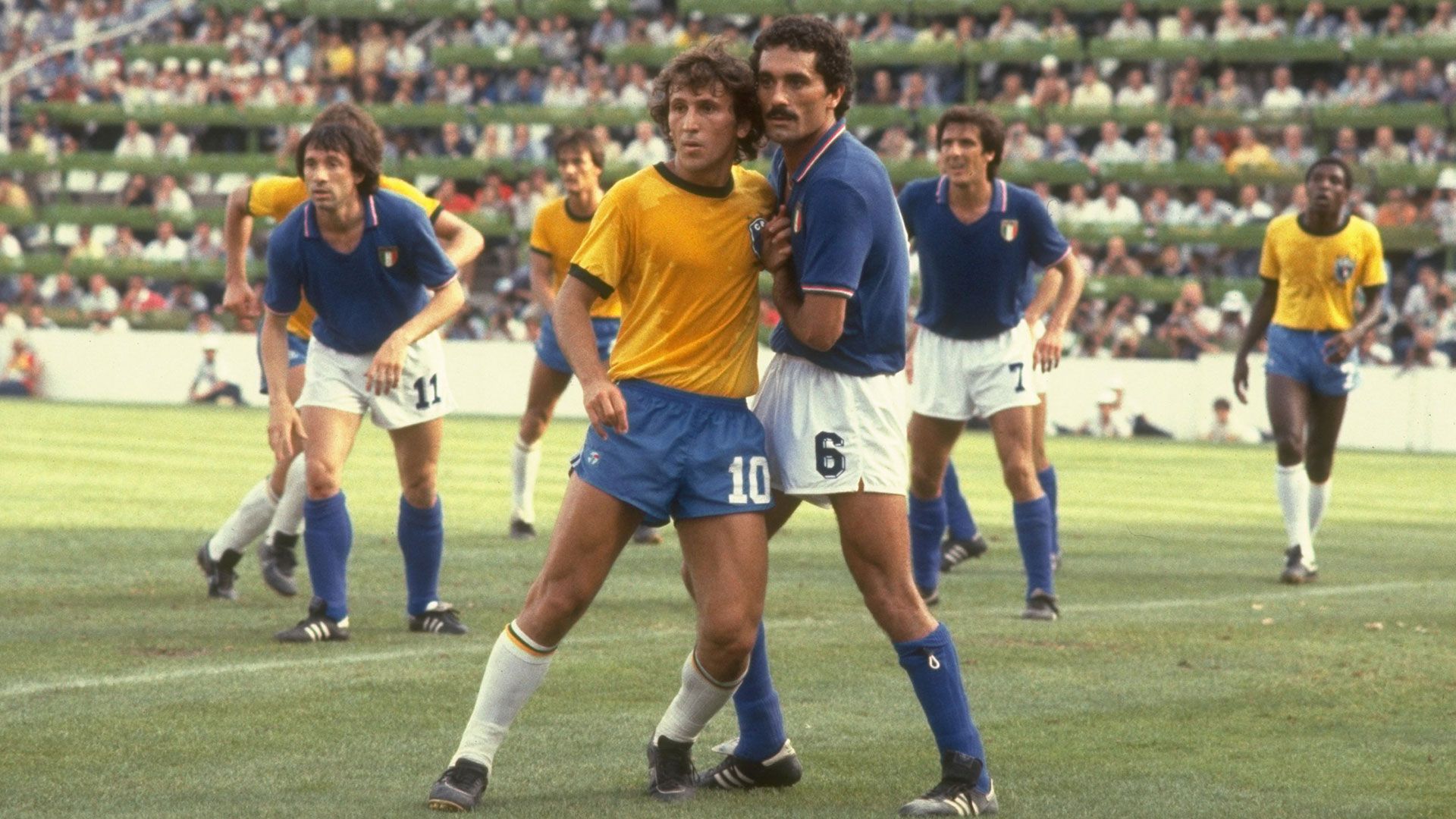 Zico Italy Brazil 1982 World Cup