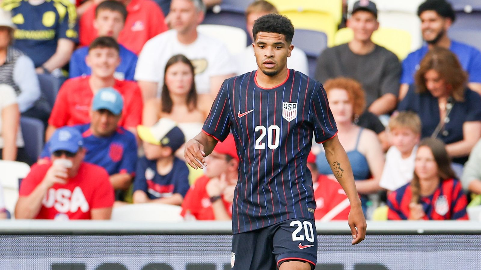 Nathan Harriel USMNT vs Switzerland