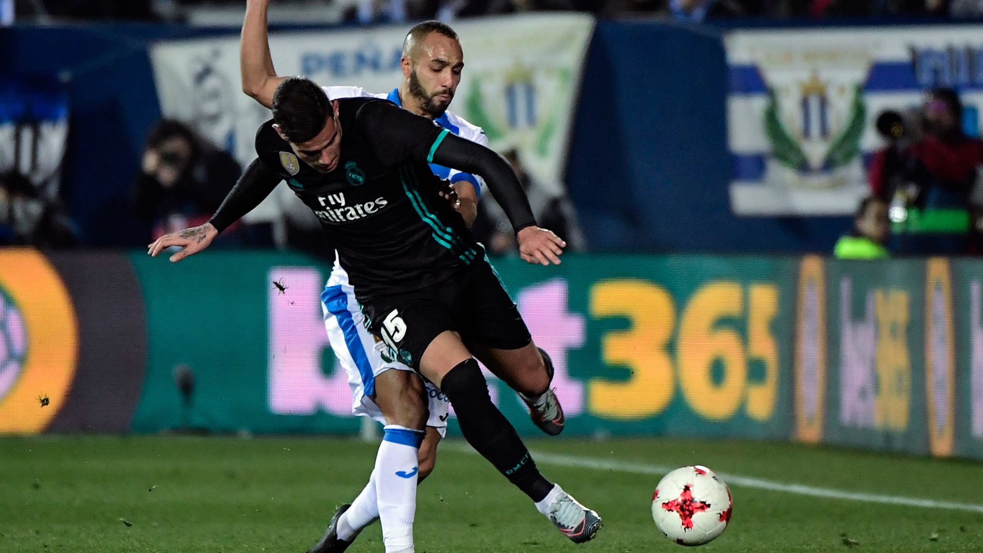 Leganes Real Madrid Nabil El Zhar Theo Hernandez 18.01.2018