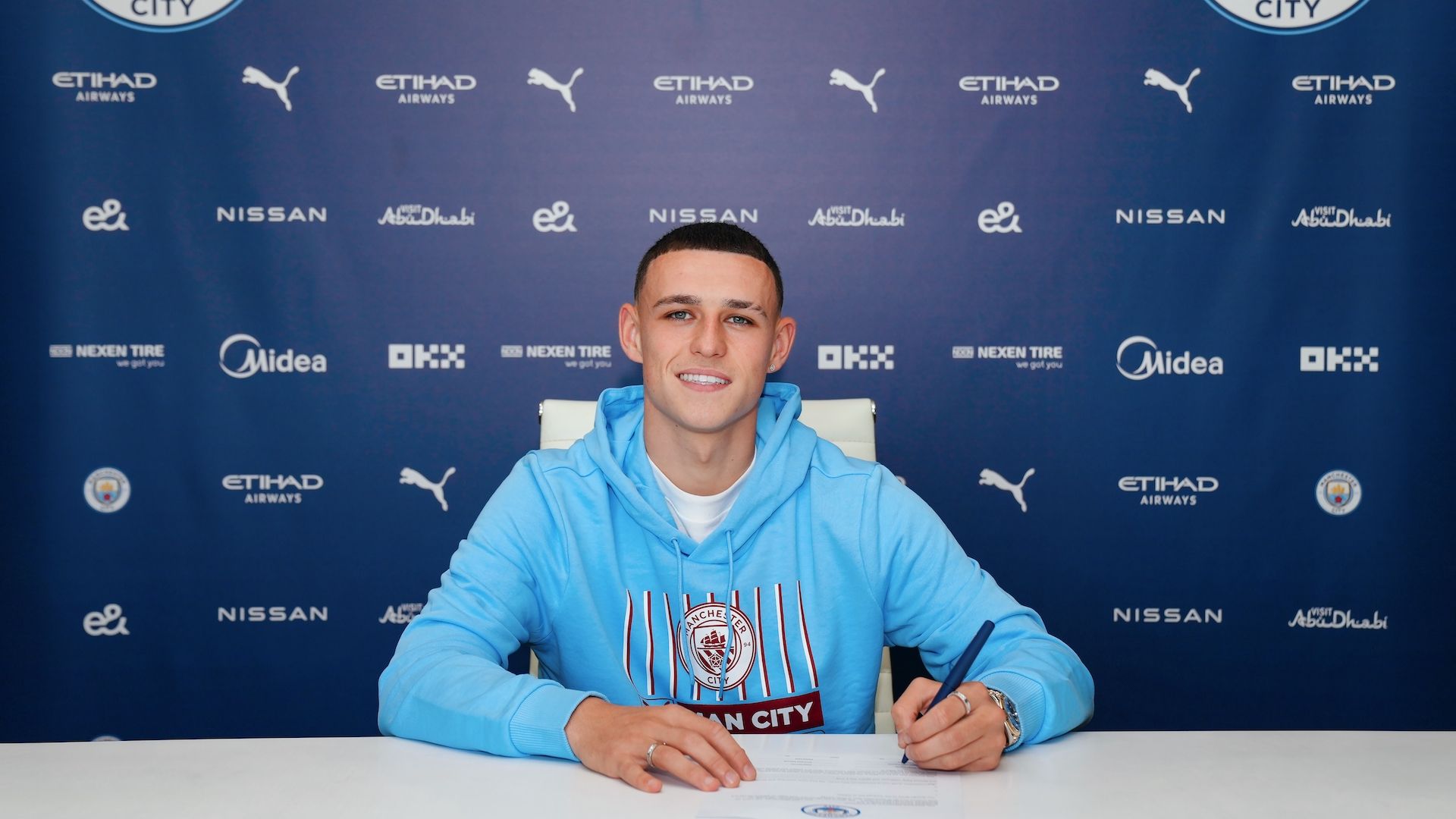Phil Foden 2027 contract