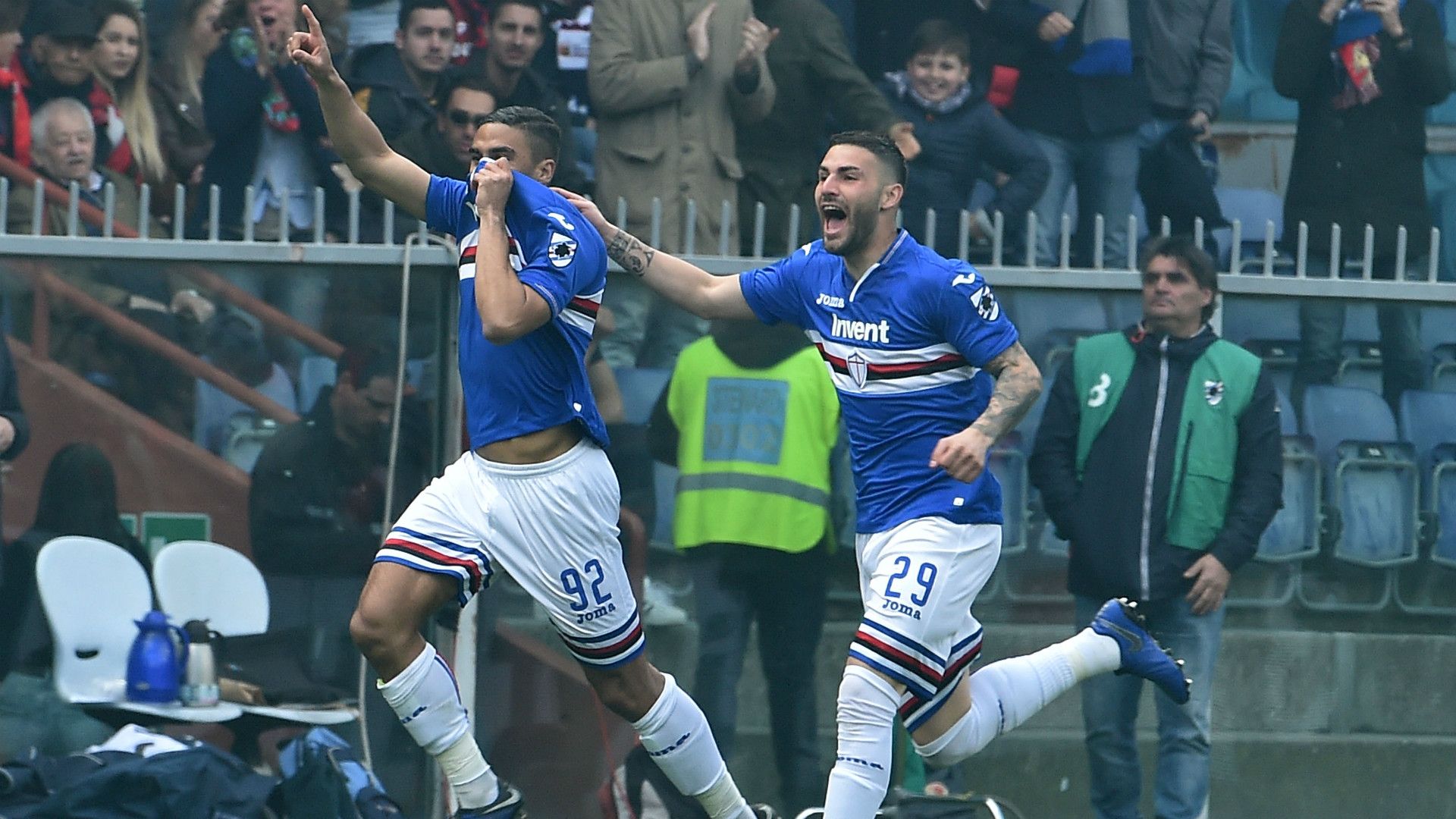 Sampdoria Genoa Defrel Murru