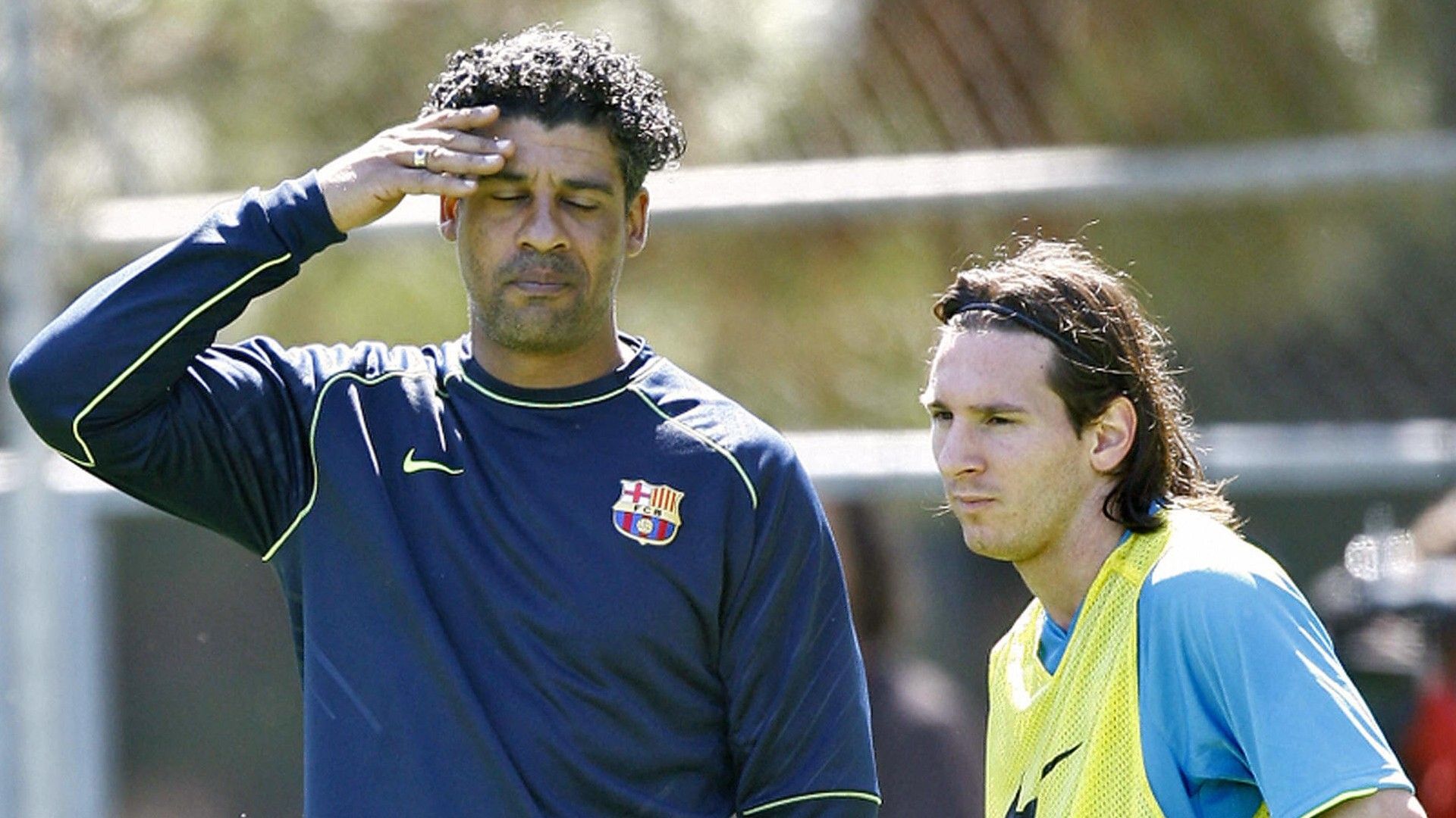 Rijkaard X Messi Barcelona