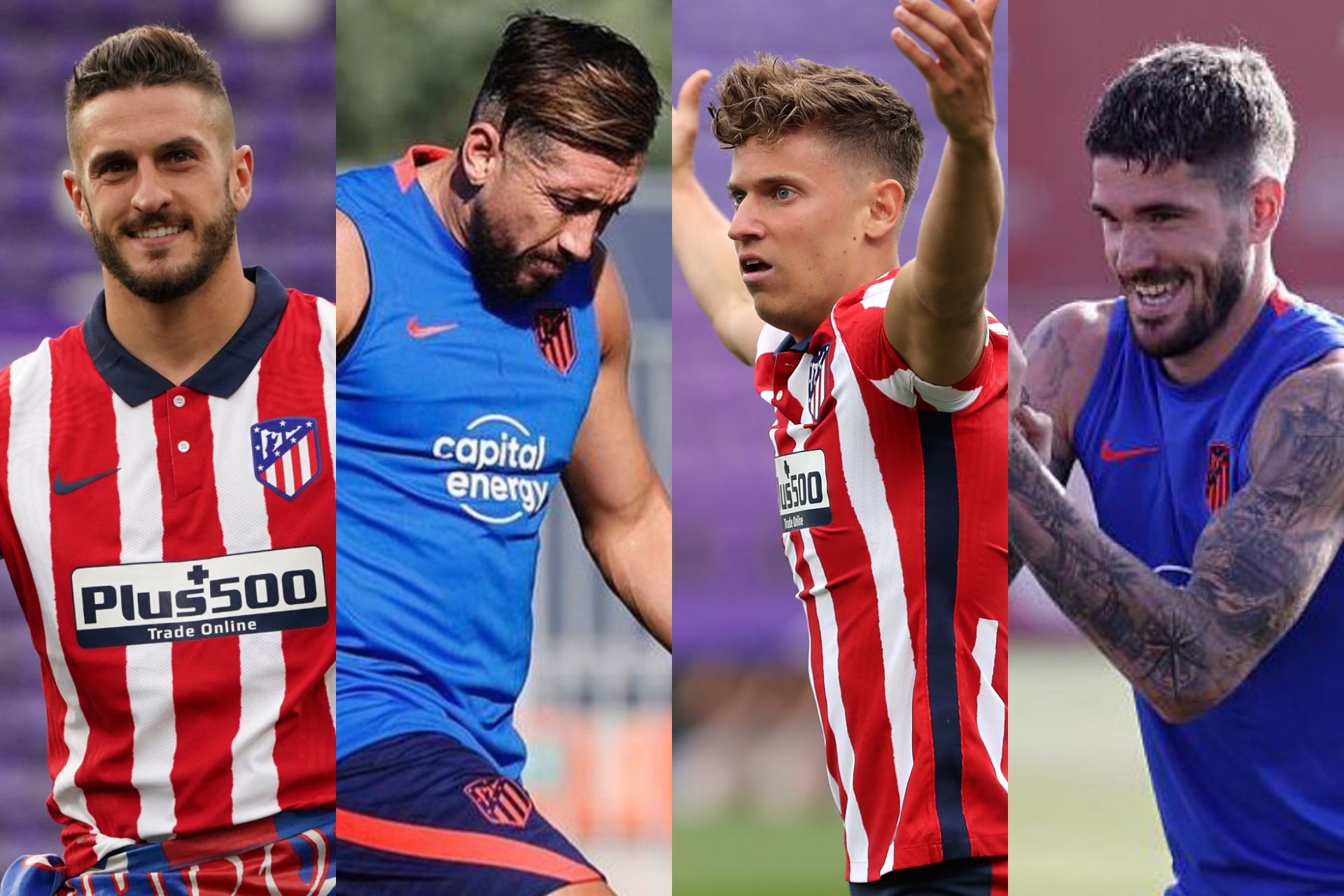 Koke, Héctor Herrera, Marcos Llorente, Rodrigo de Paul Atlético de Madrid